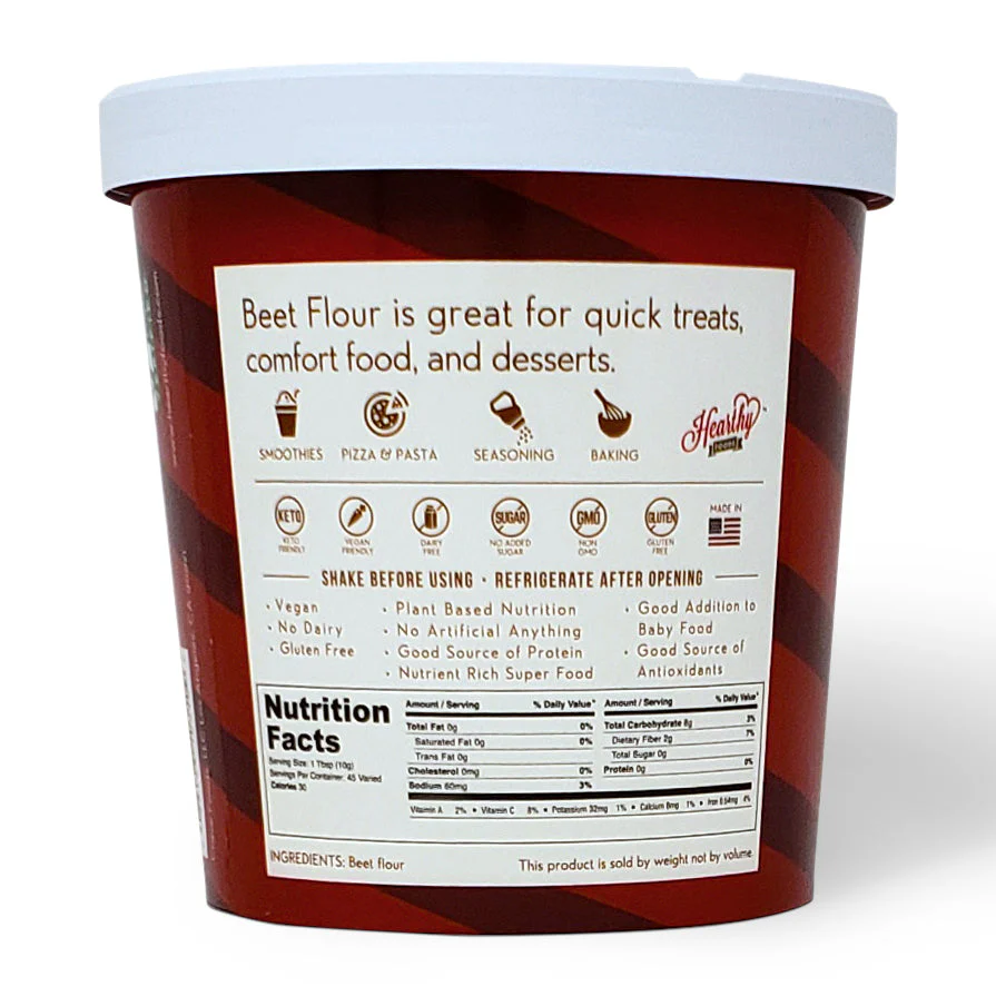 Beet Root Flour - Superfood Rich in Polyphenols - Image 2
