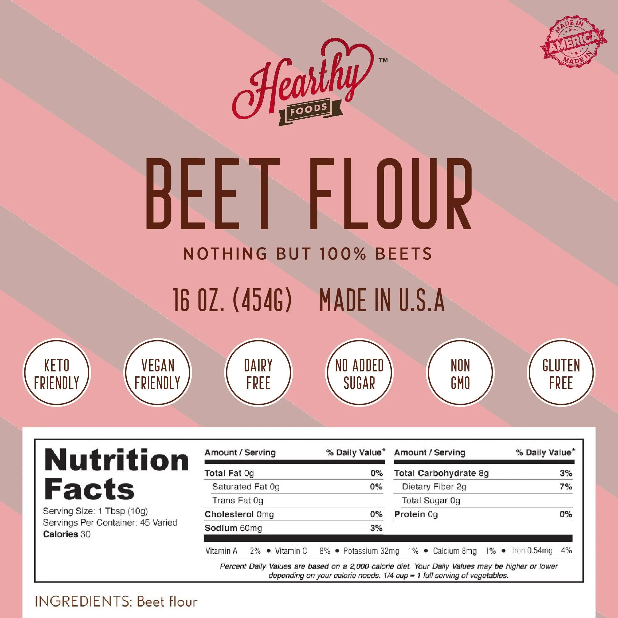 Beet Root Flour - Superfood Rich in Polyphenols - Image 3