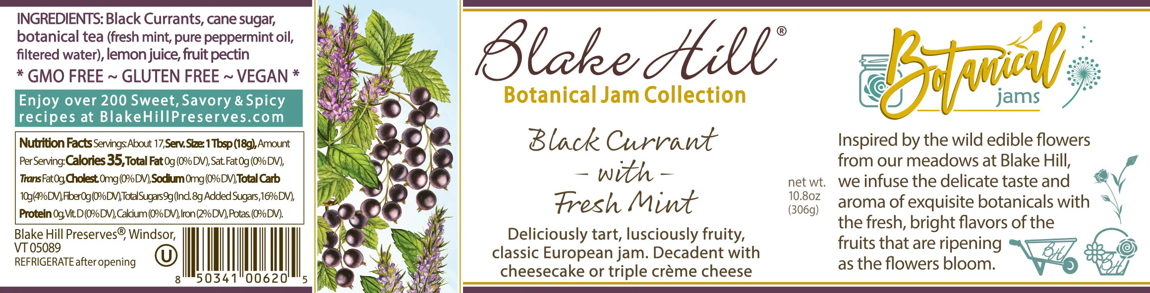 Black Currant with Wild Mint Jam - Image 12