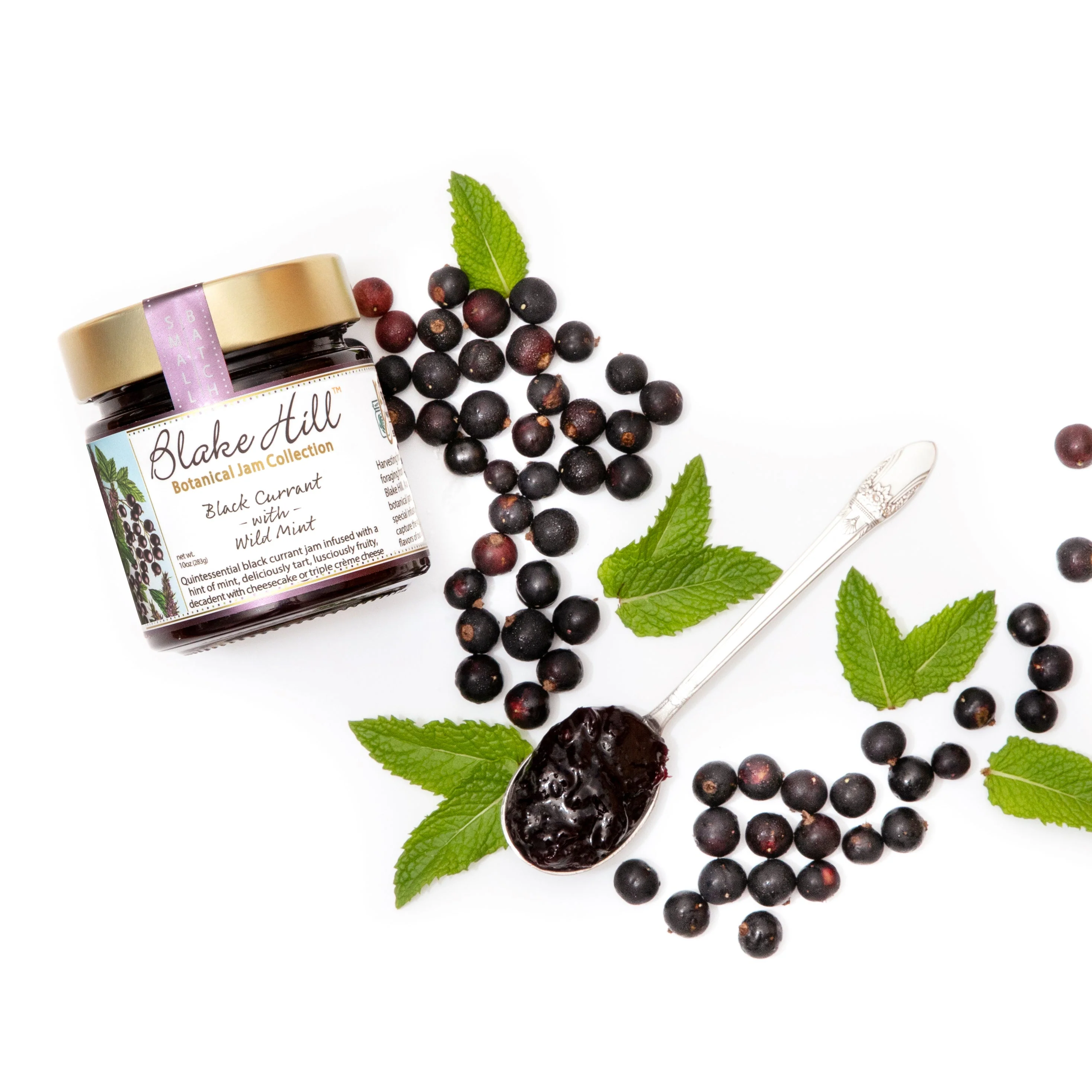 Black Currant with Wild Mint Jam - Image 3