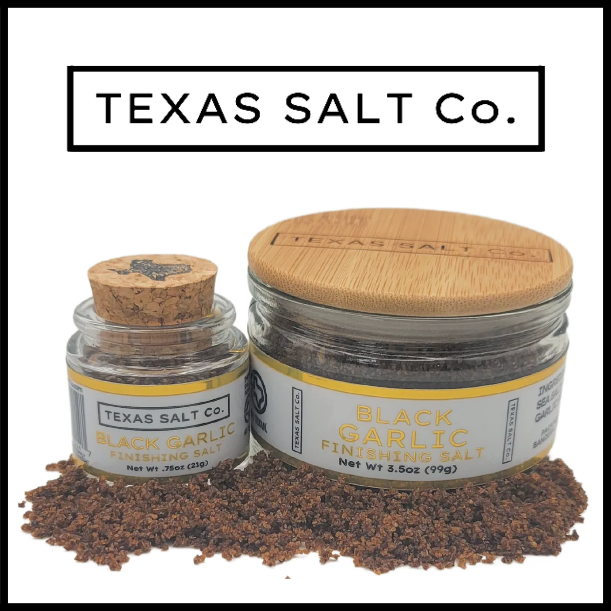 Black Garlic Finishing Salt - Image 2