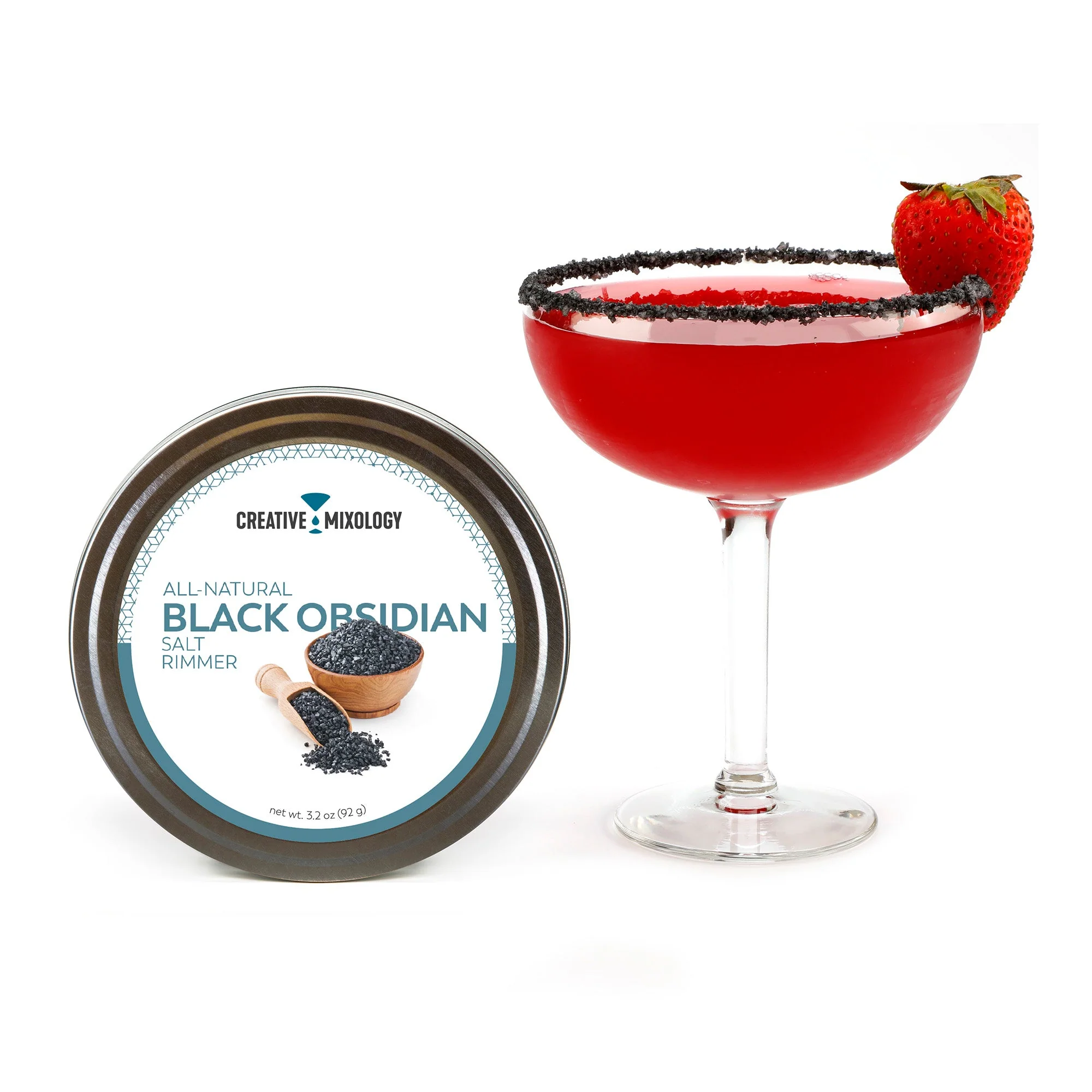 Black Obsidian Salt Cocktail Rimmer - Image 2