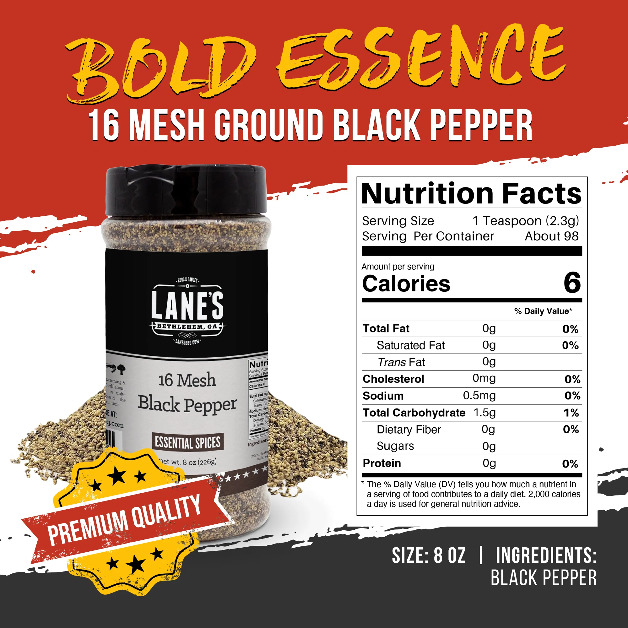 Black Pepper (16 Mesh) - Image 3