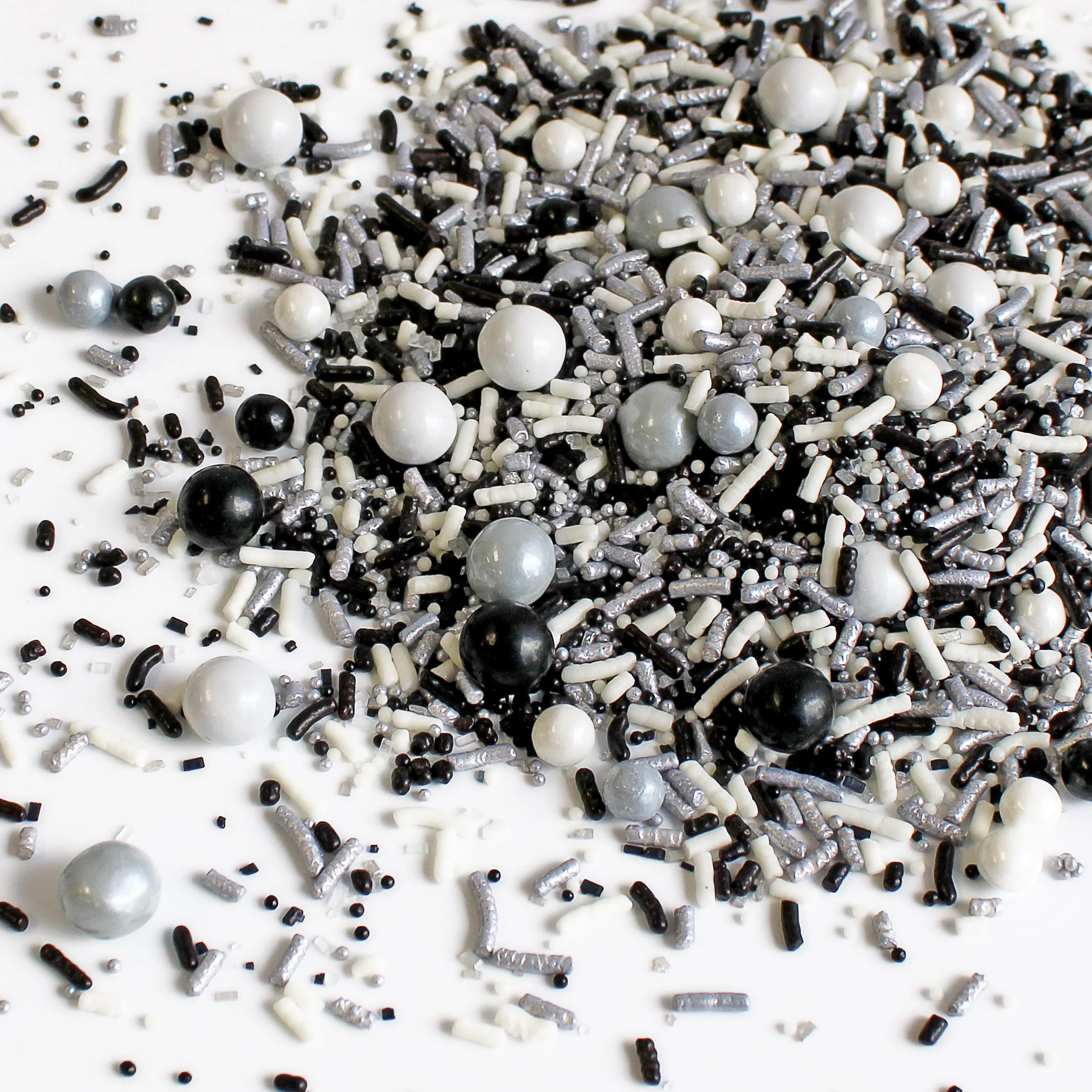 Black, Silver & White Sporty Sprinkles - Image 2