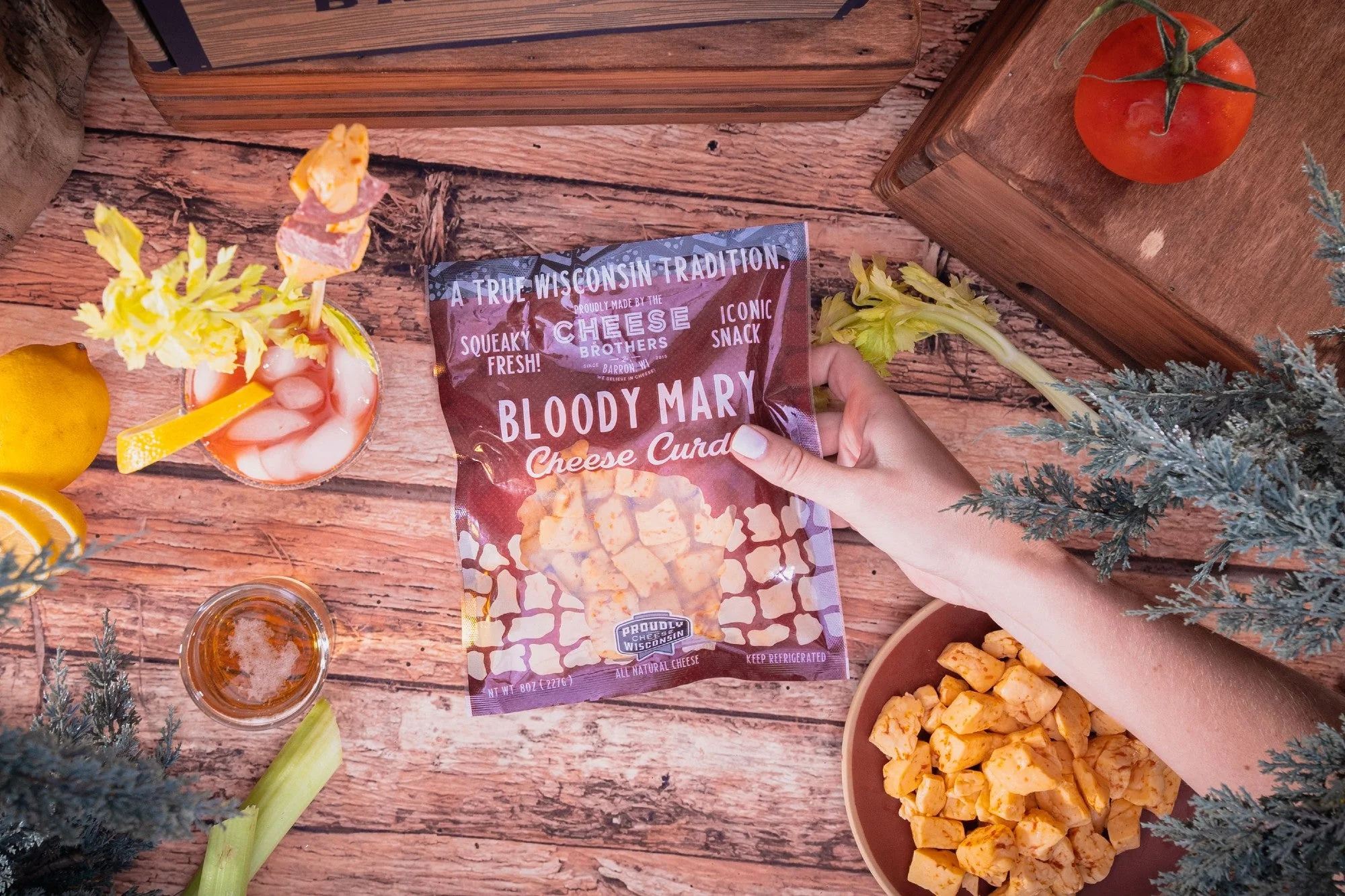 Bloody Mary Cheese Curds *Ships Fresh Daily* - Image 3