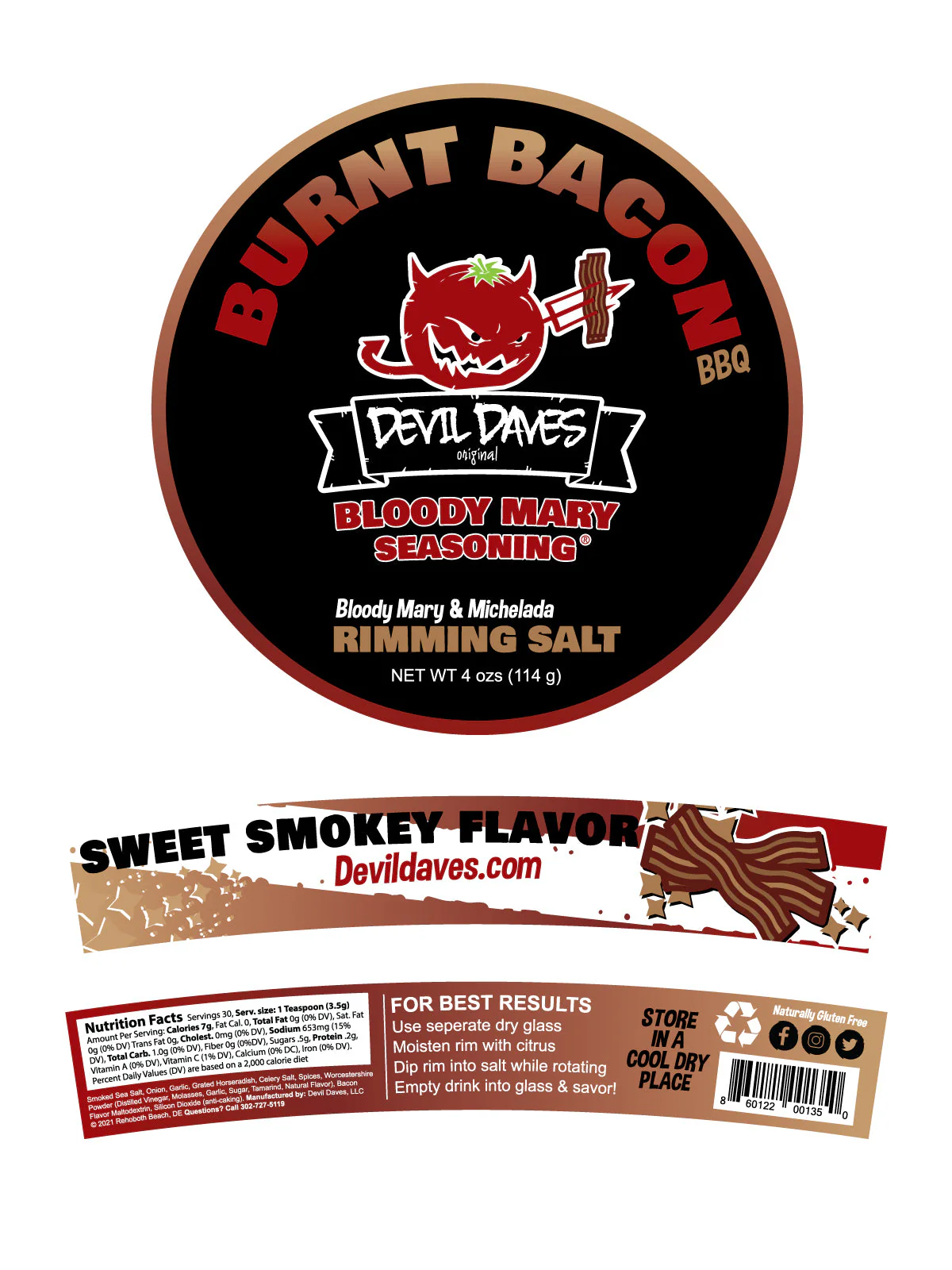 Bloody Mary Rimmer | Burnt Bacon 4.3 ozs. - Image 8