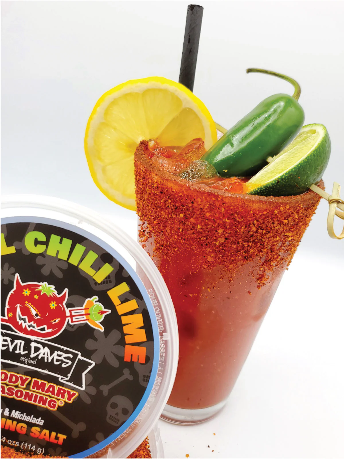 Bloody Mary Rimmer | Chelada Chili Lime 4.3 ozs - Image 3