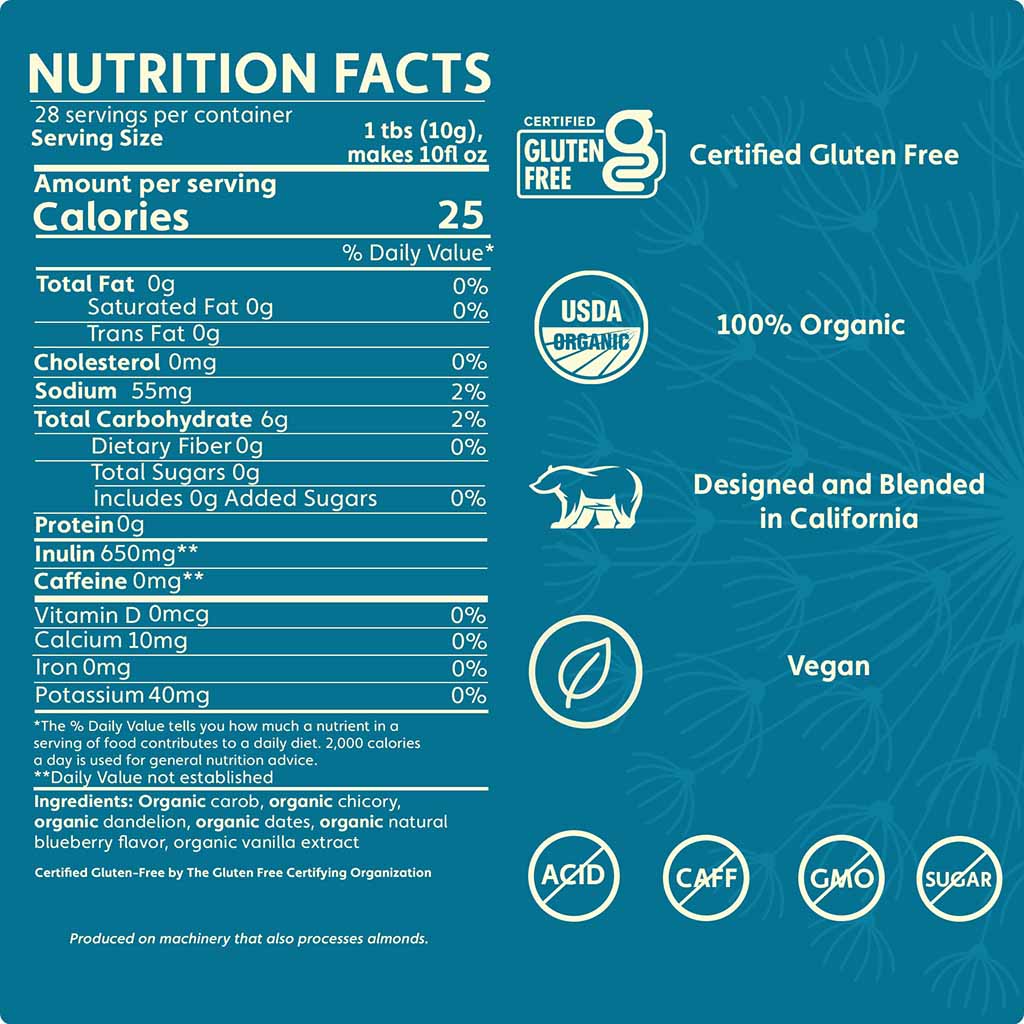 Blueberry Vanilla Chicory Herbal Coffee - Image 4