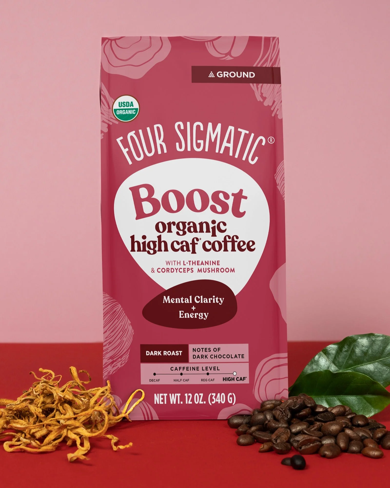 Boost High Caf Ground Coffee Bag - Image 10