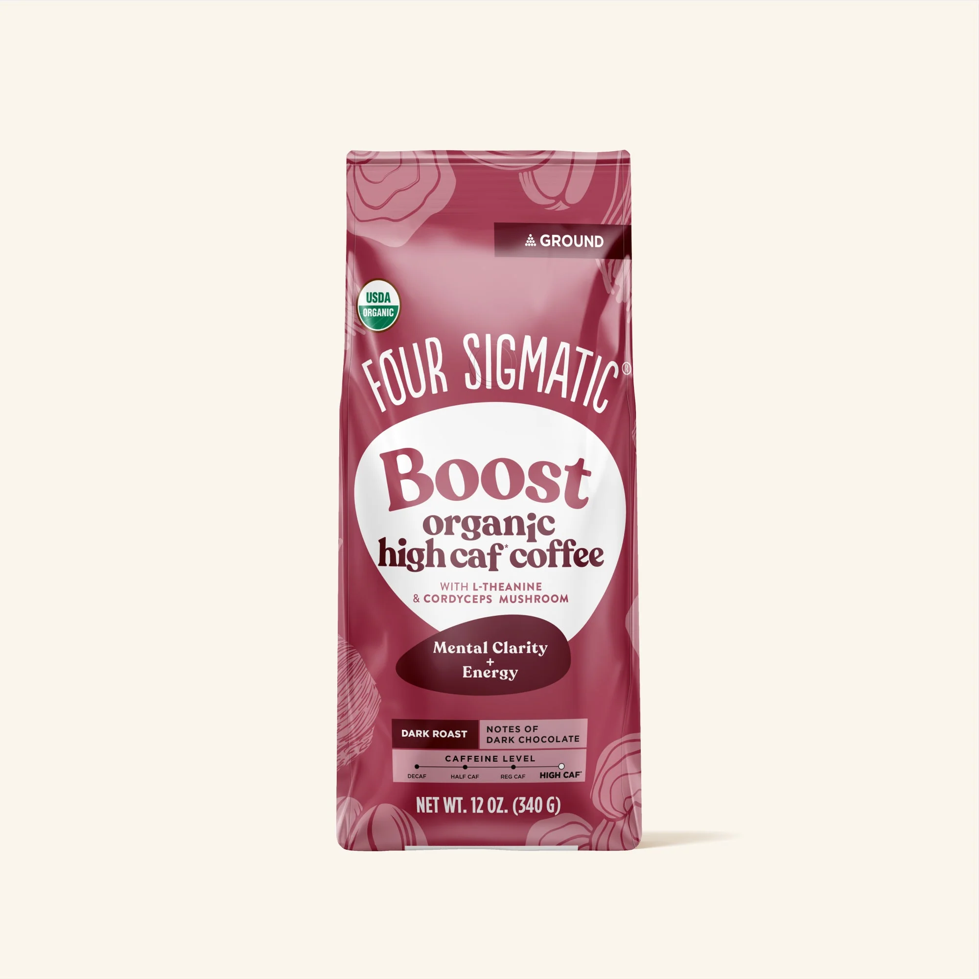 Boost High Caf Ground Coffee Bag - Image 2