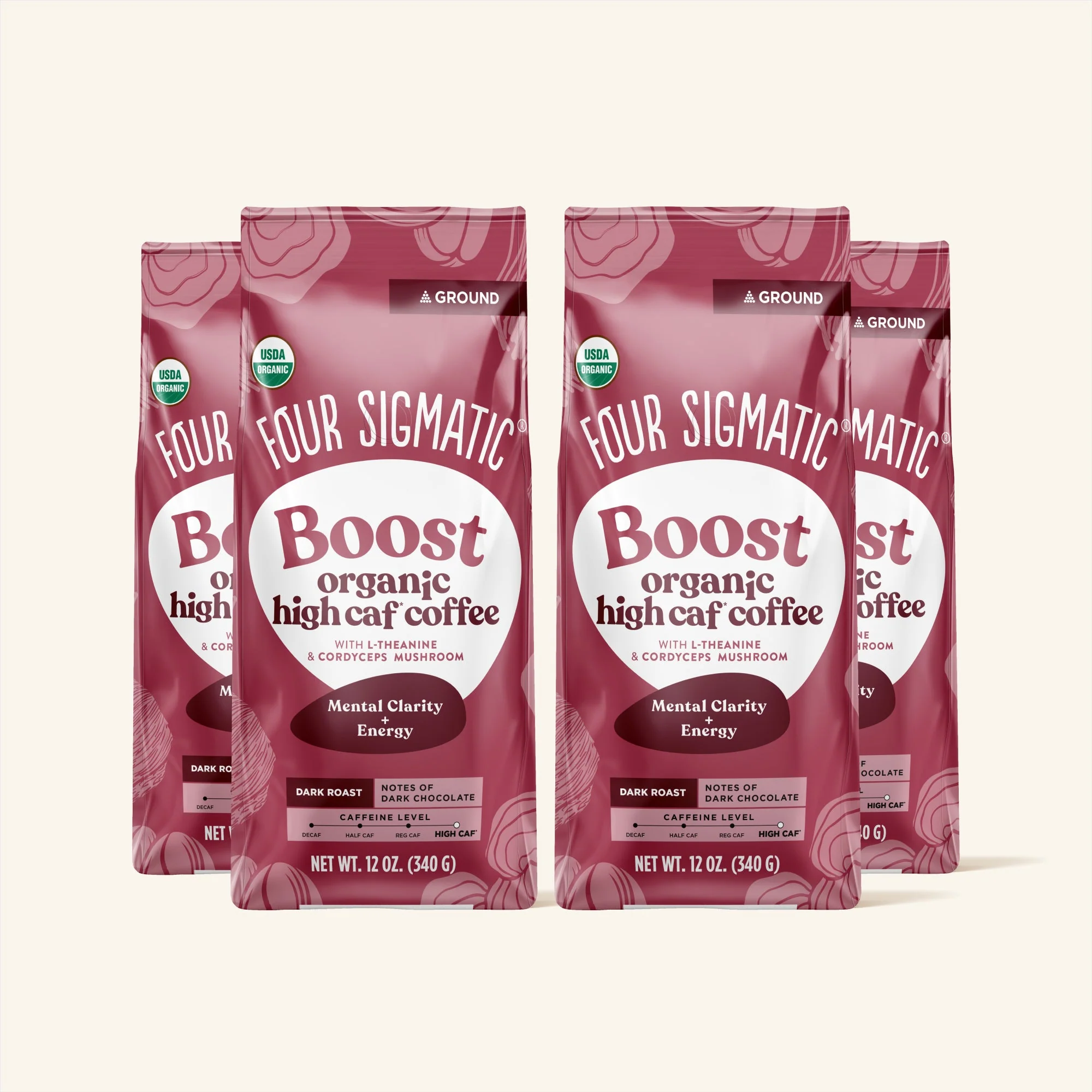 Boost High Caf Ground Coffee Bag - Image 4
