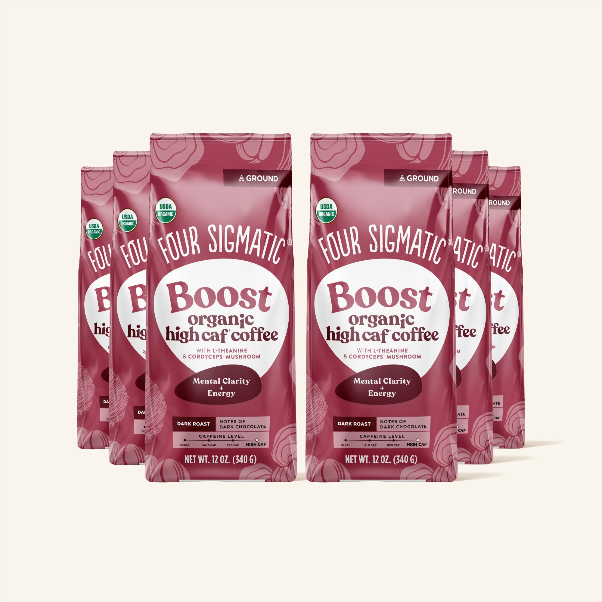 Boost High Caf Ground Coffee Bag - Image 5