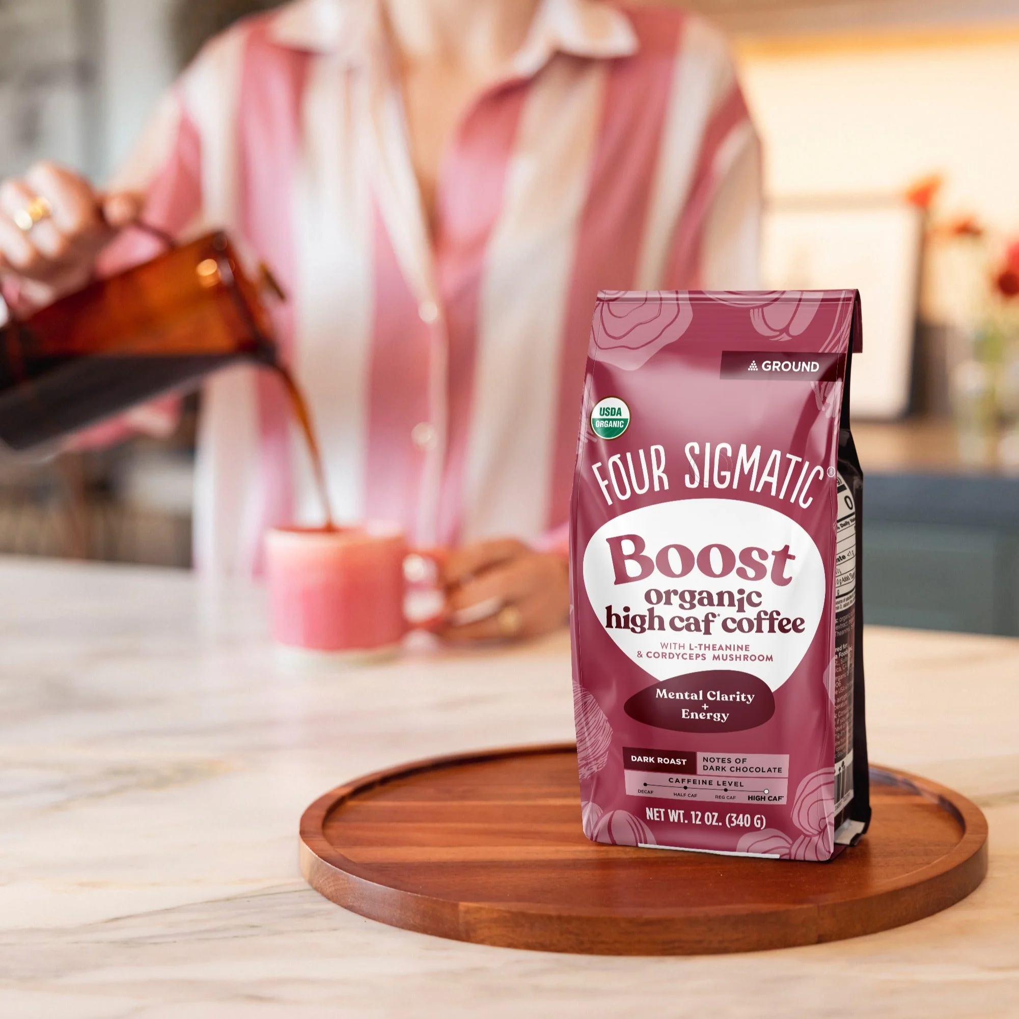 Boost High Caf Ground Coffee Bag - Image 6