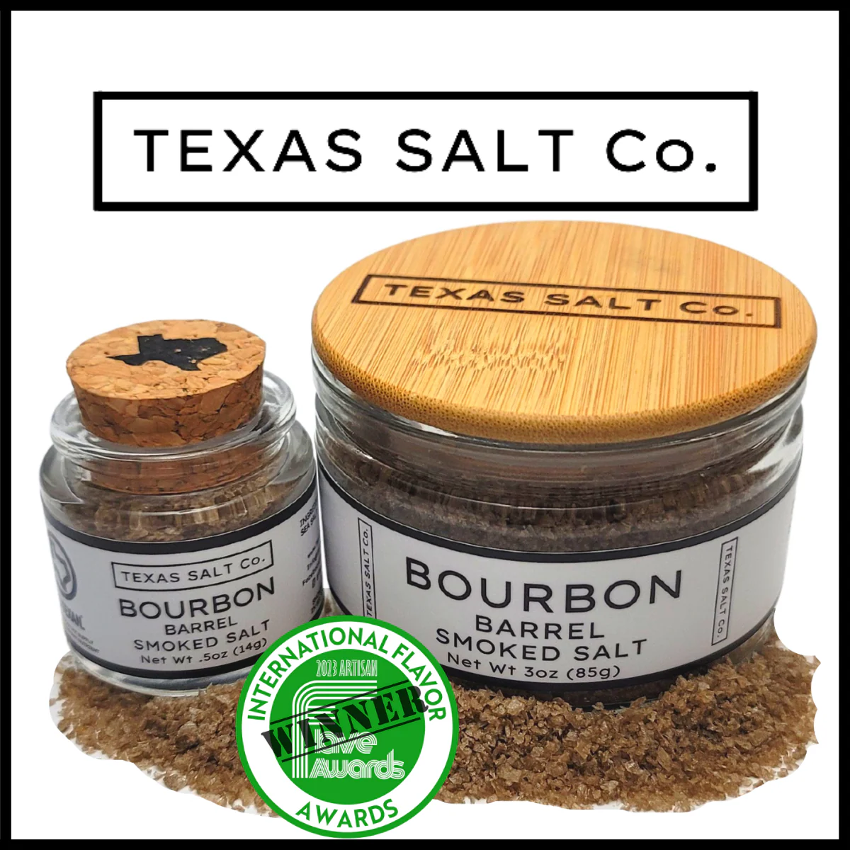 Bourbon Barrel Smoked Salt - Image 2