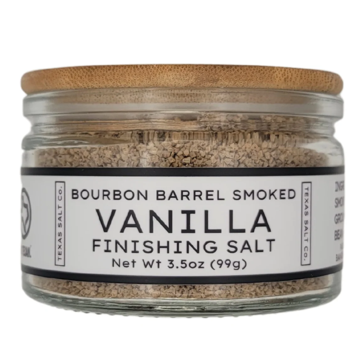 Bourbon Barrel Smoked Vanilla Finishing Salt