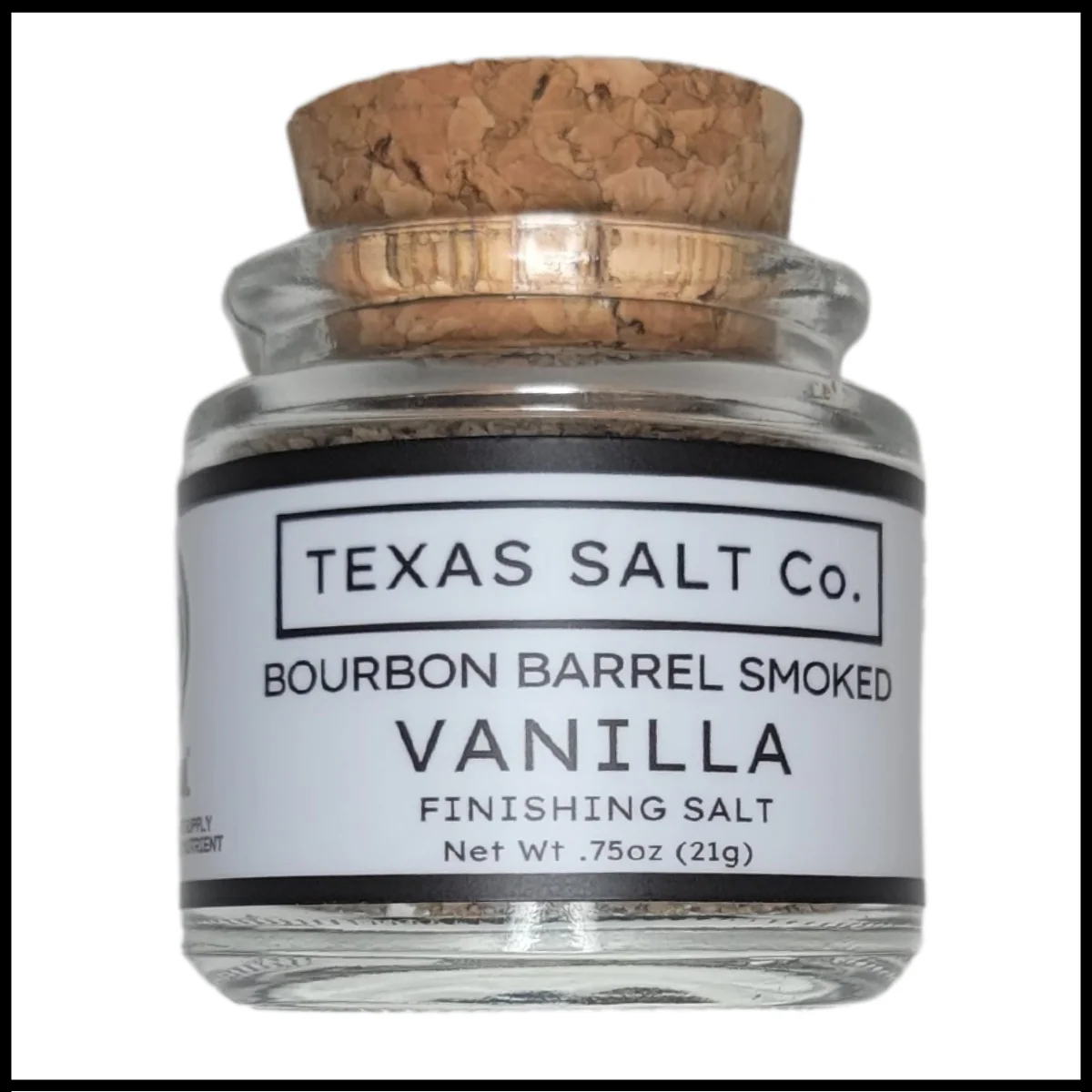 Bourbon Barrel Smoked Vanilla Finishing Salt - Image 3
