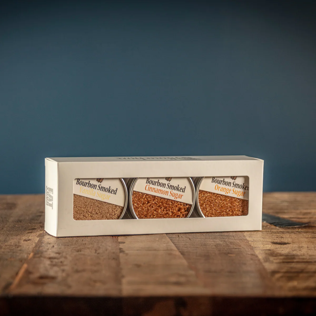 Bourbon Smoked Sugars Trio - Orange, Vanilla, Cinnamon - Image 2