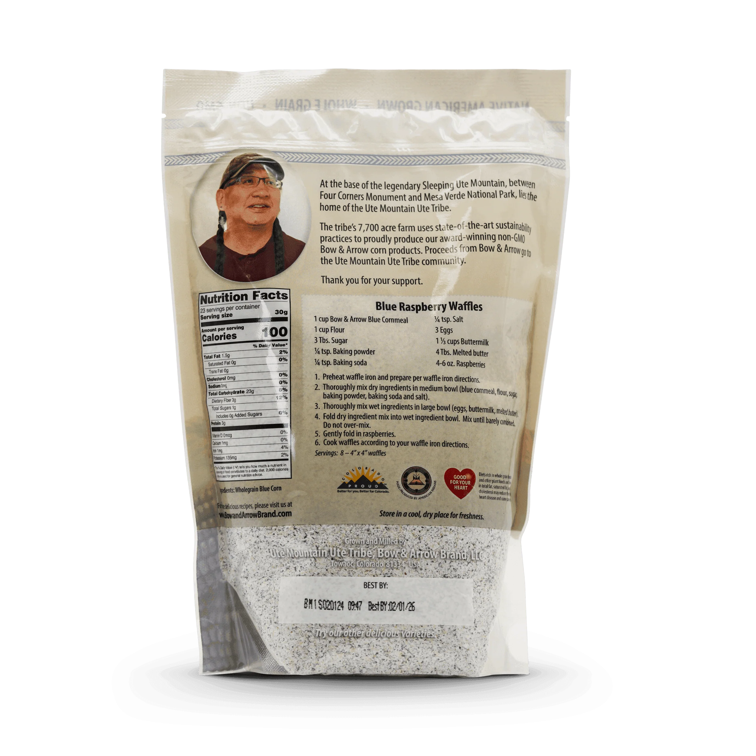 Bow & Arrow Blue Cornmeal - Image 2