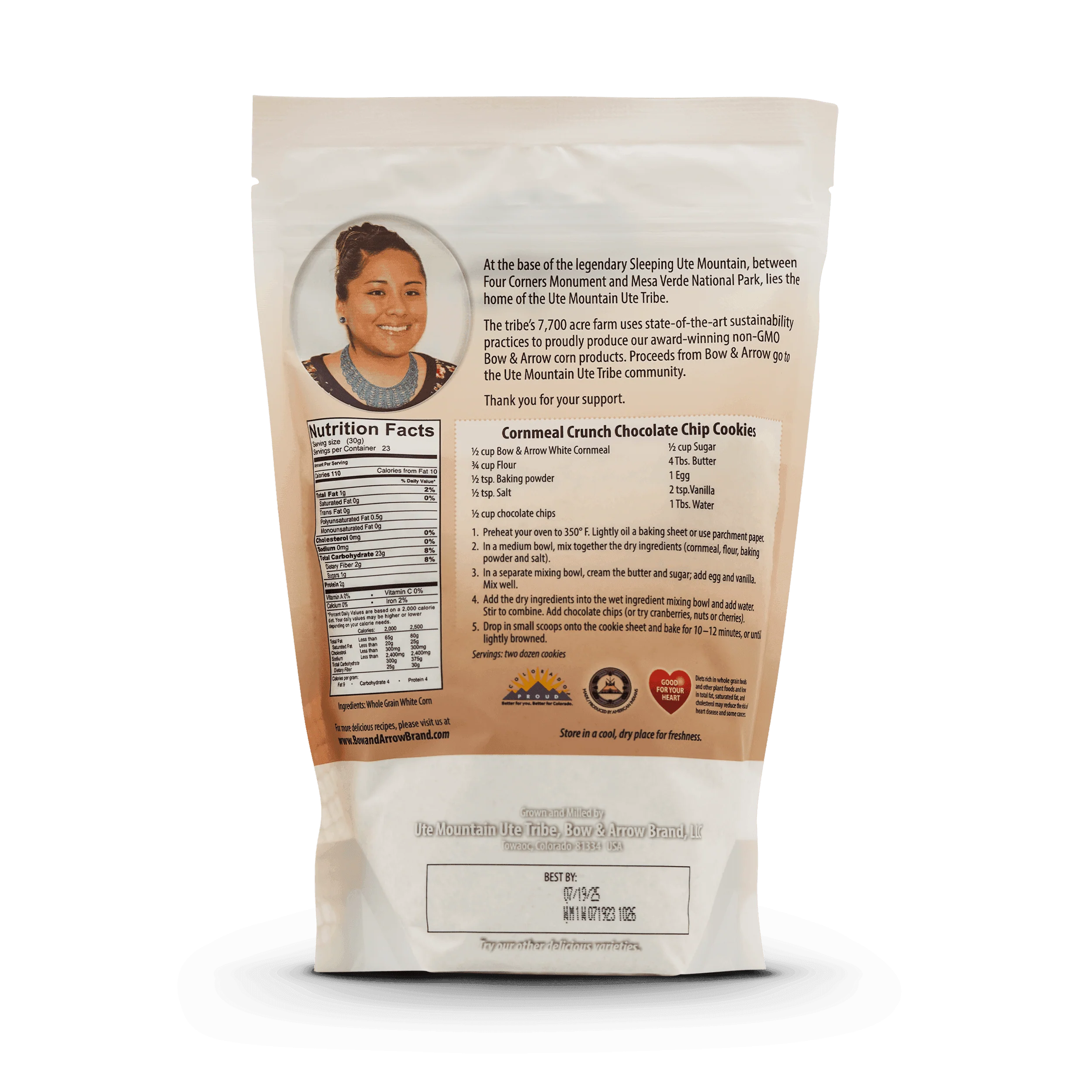 Bow & Arrow White Cornmeal - Image 2