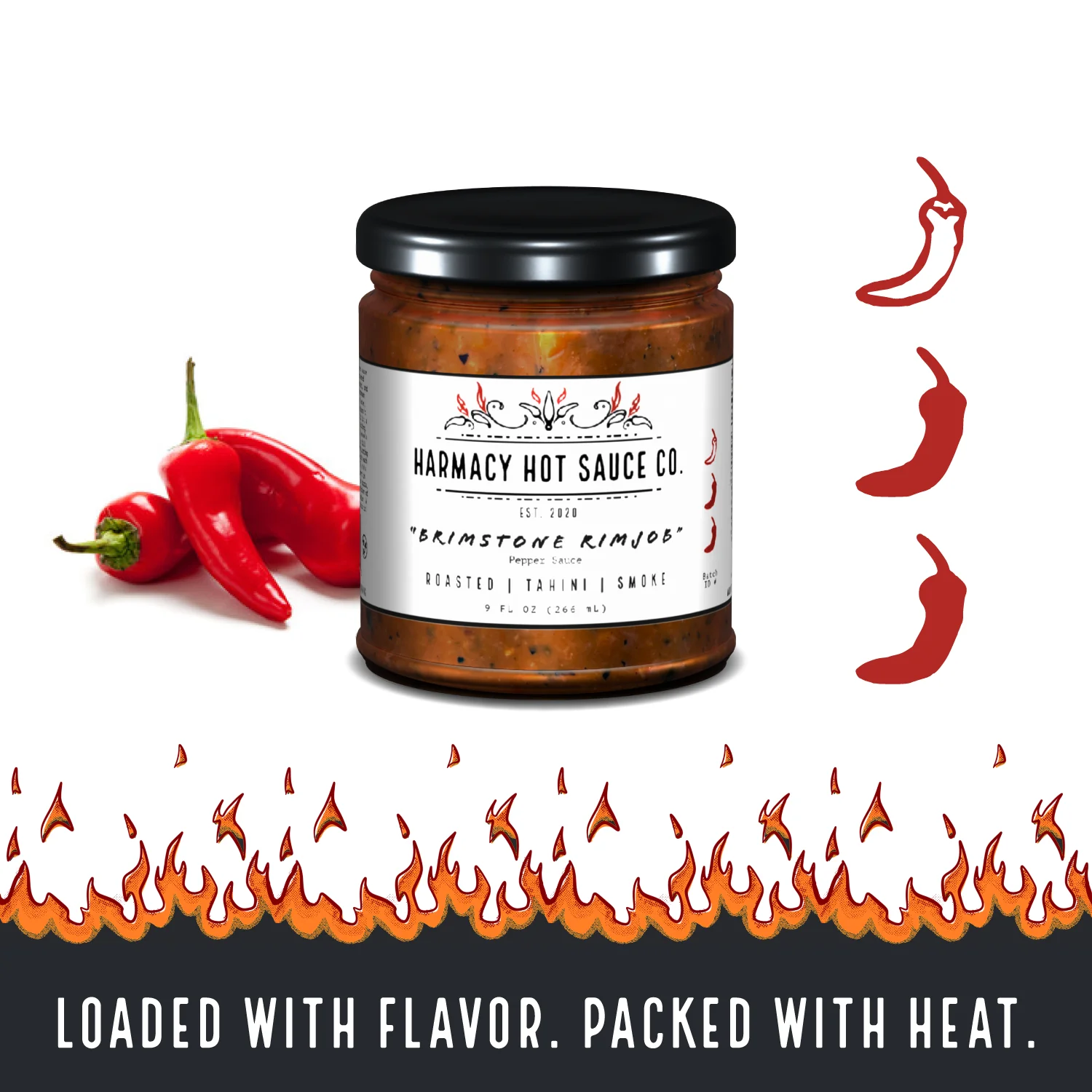 Brimstone - Tahini & Roasted Red Pepper (9oz) - Image 3