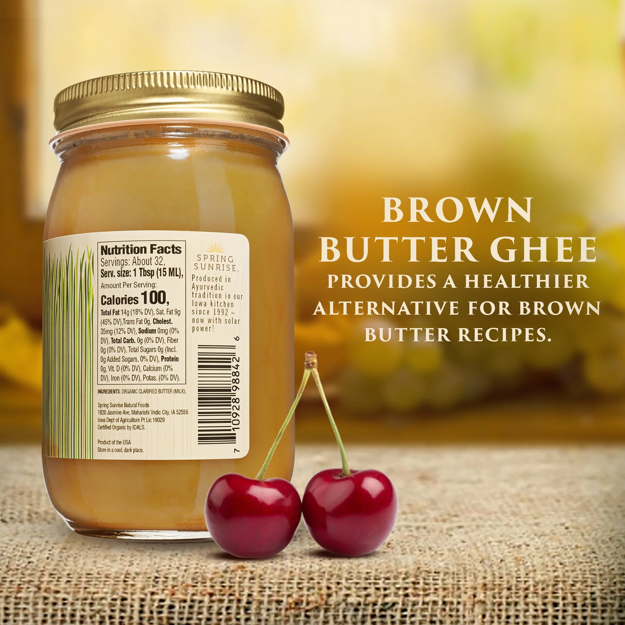 Brown Butter Organic Grass Fed Ghee - Image 4