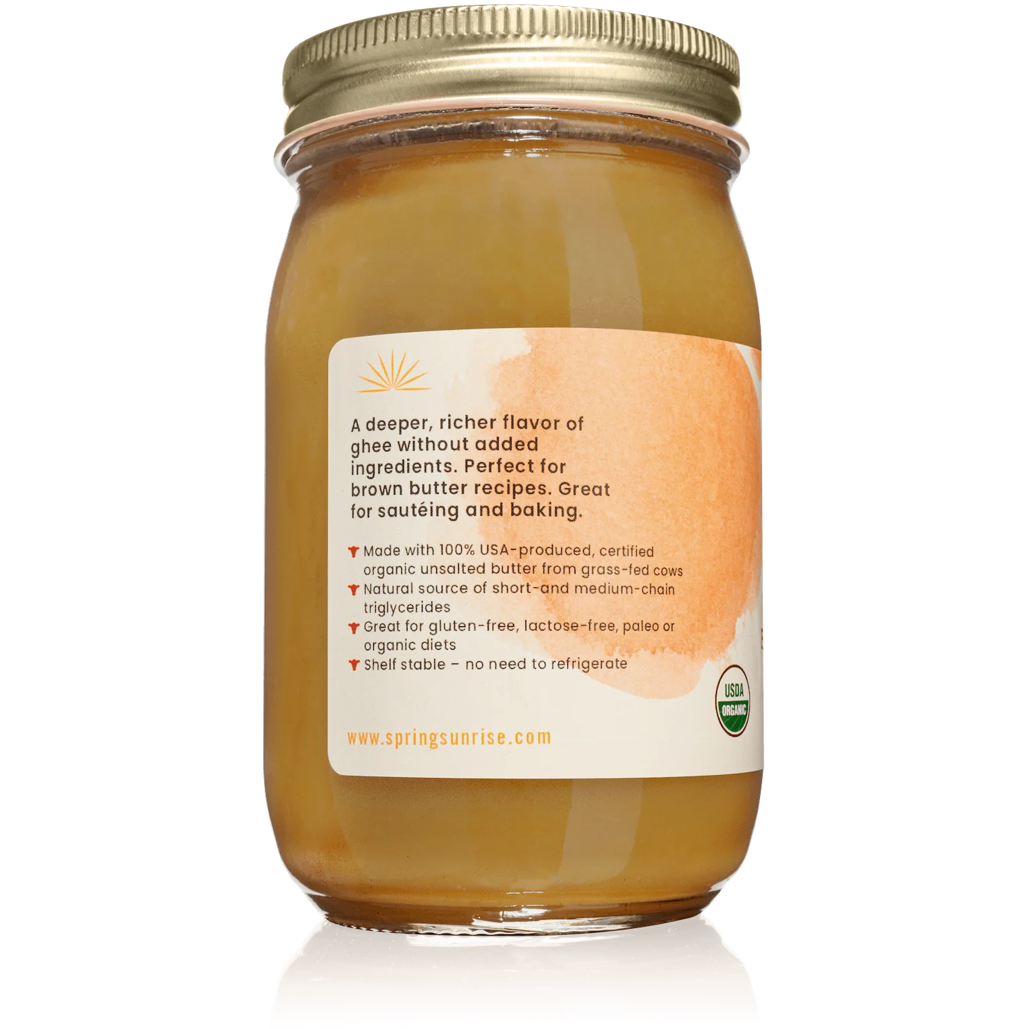 Brown Butter Organic Grass Fed Ghee - Image 6