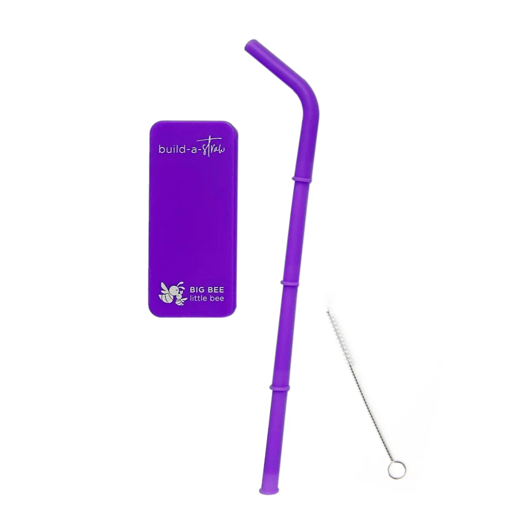Build-A-Straw Reusable Silicone Straw with Travel Case - Image 9
