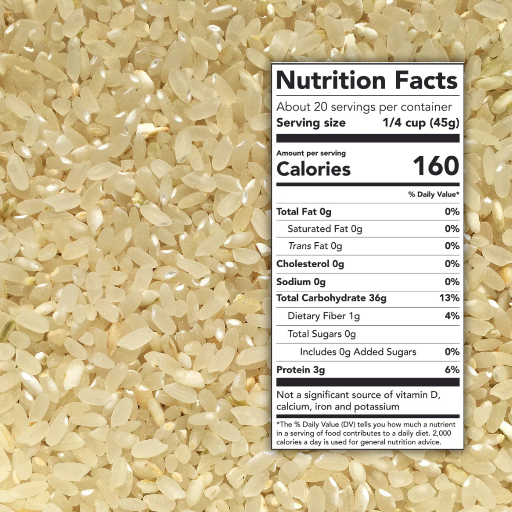 Bulk Bag of Chico Rice California Japonica (18 lbs) - Image 3