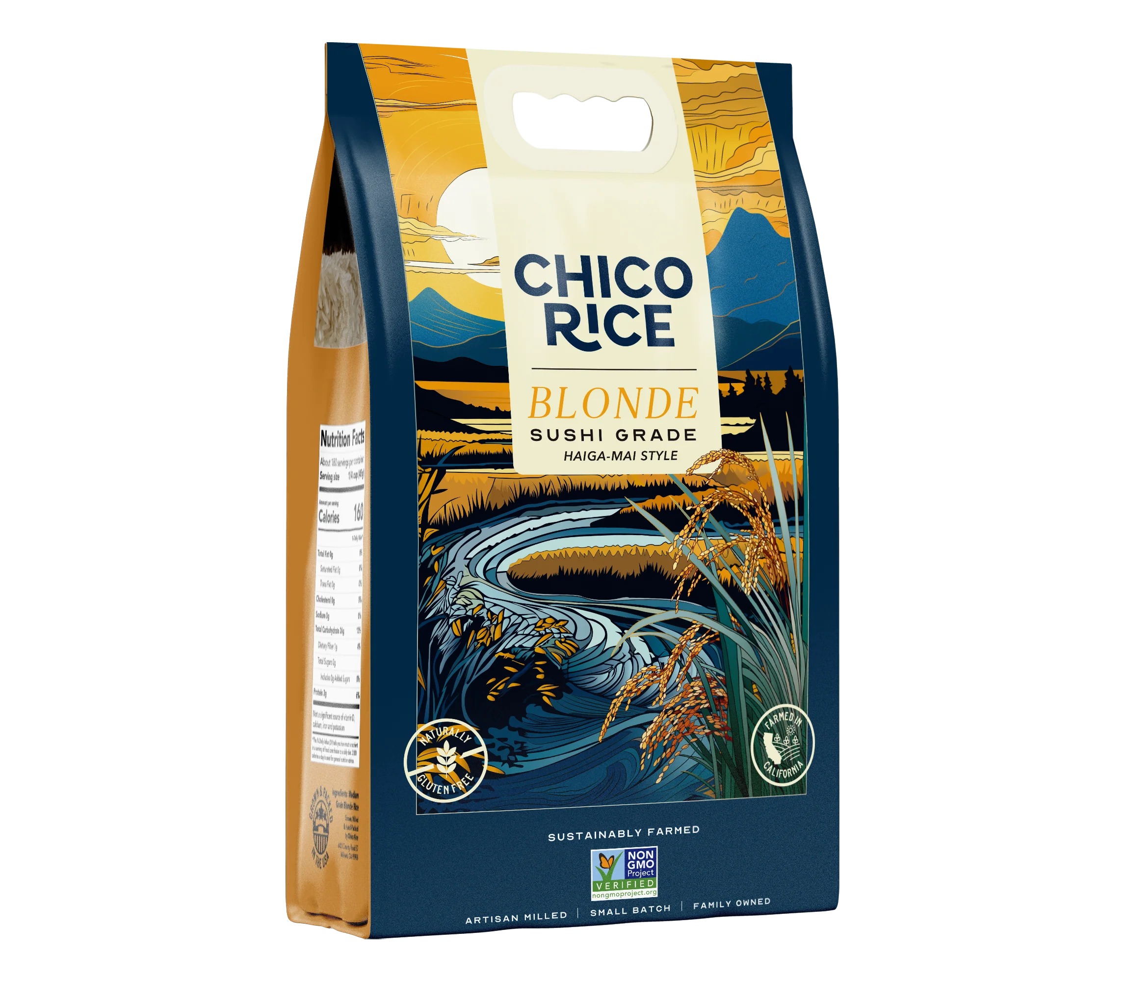 Bulk Bag of Chico Rice California Japonica (18 lbs) - Image 5