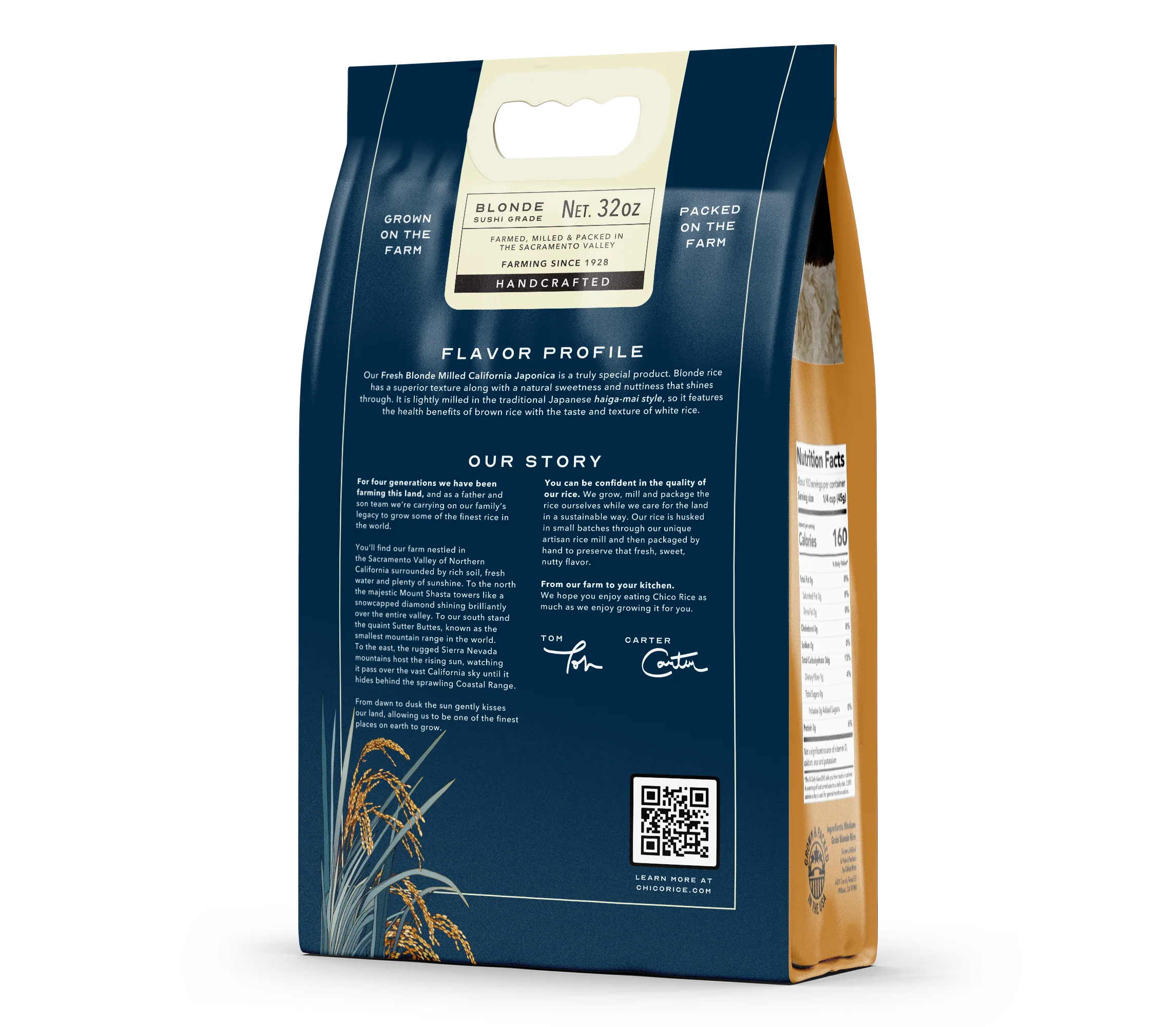 Bulk Bag of Chico Rice California Japonica (18 lbs) - Image 6