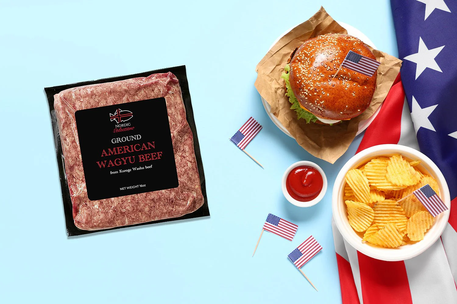 Bulk Ground Beef, American Wagyu - Image 2