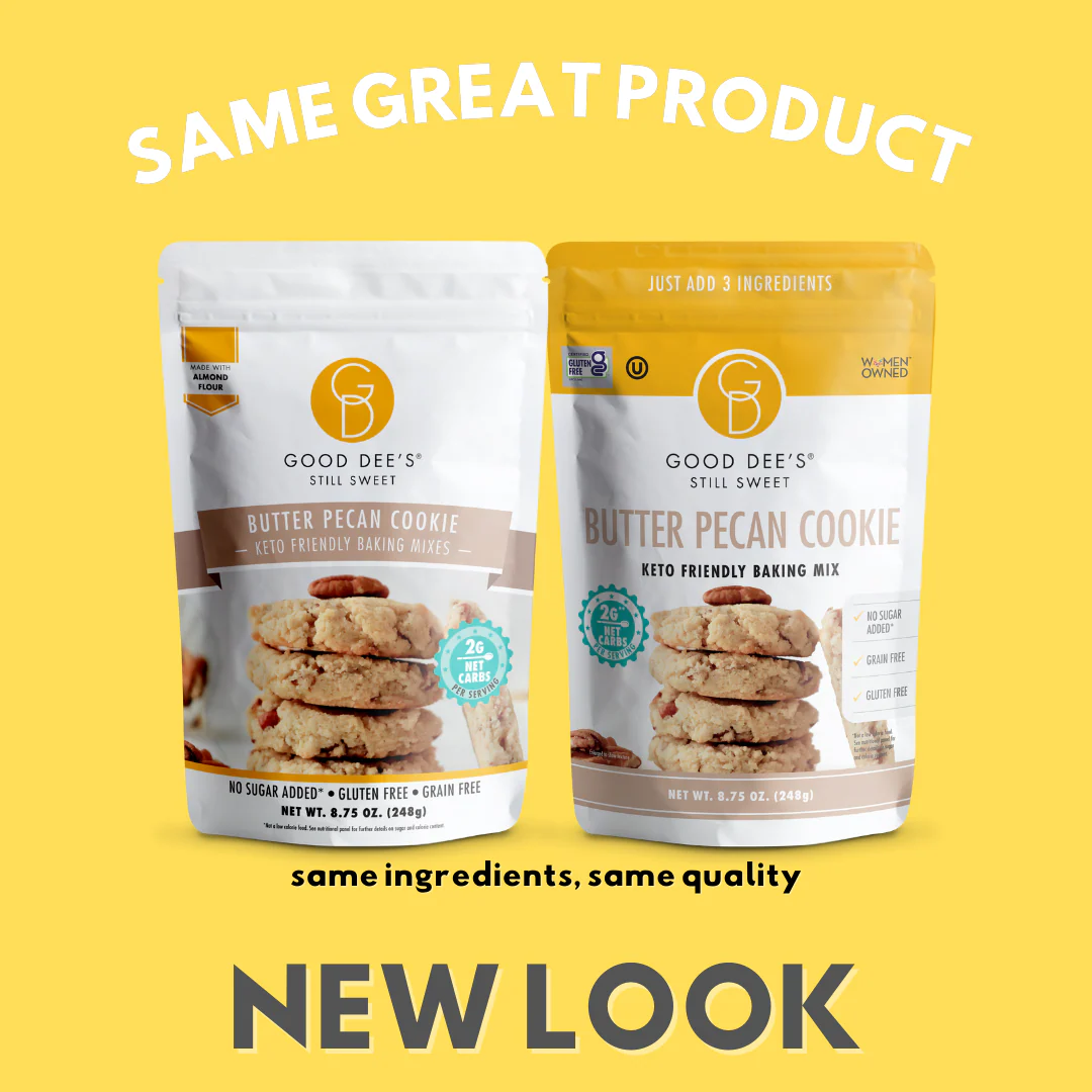 Butter Pecan Keto Cookie Mix - Gluten Free and No Added Sugar - Image 7