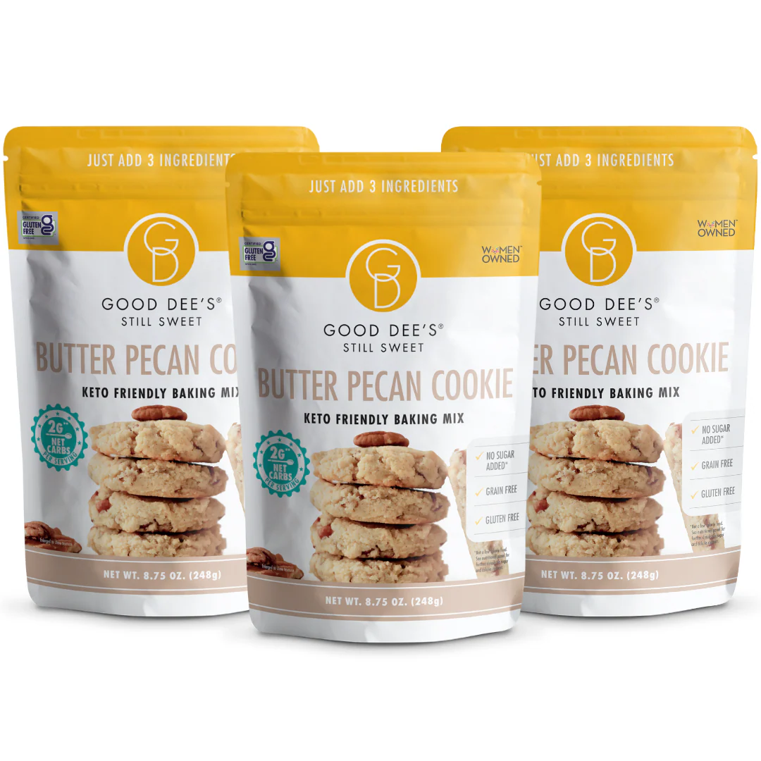 Butter Pecan Keto Cookie Mix - Gluten Free and No Added Sugar - Image 9