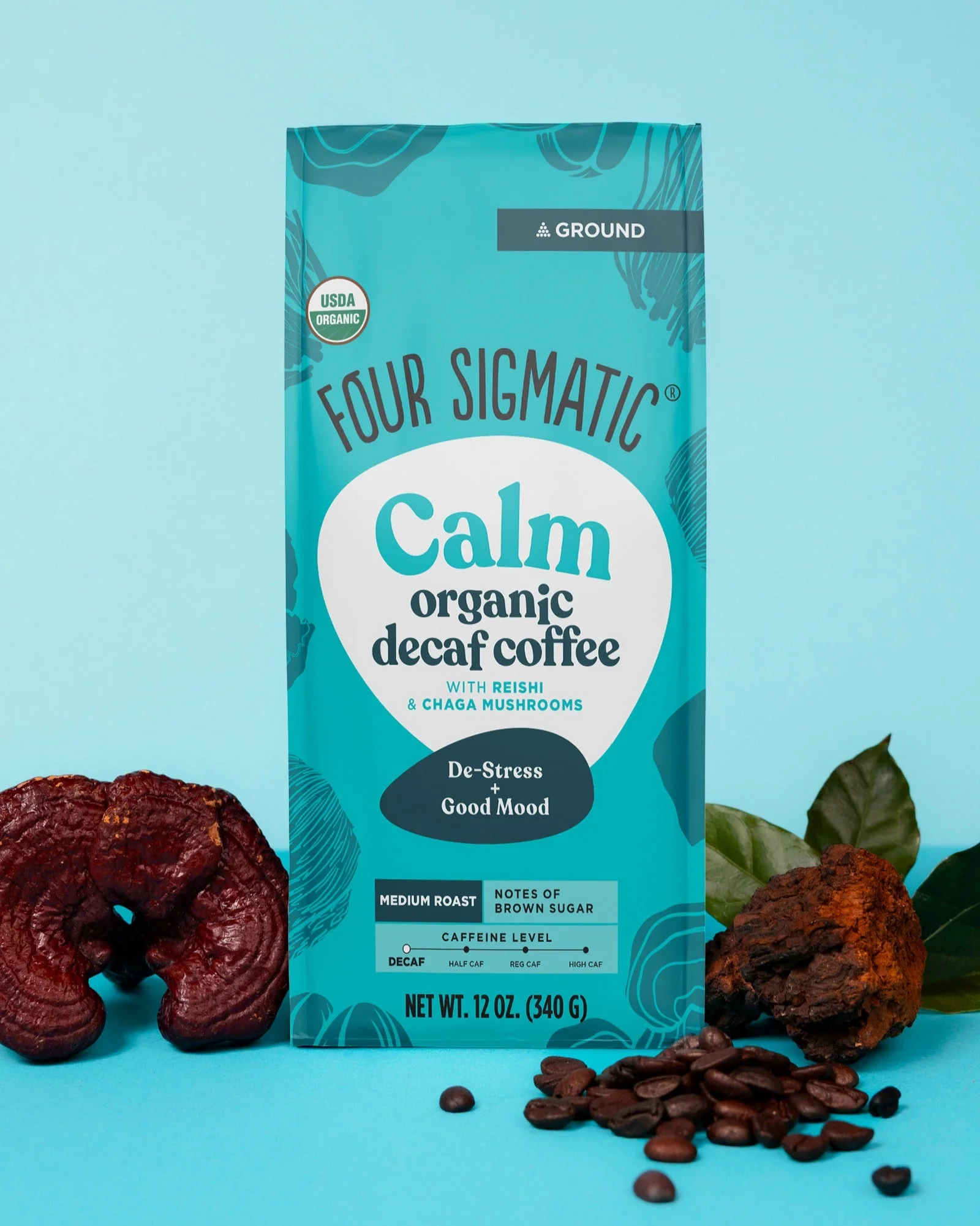 Calm Decaf Ground Coffee - Medium - Image 10
