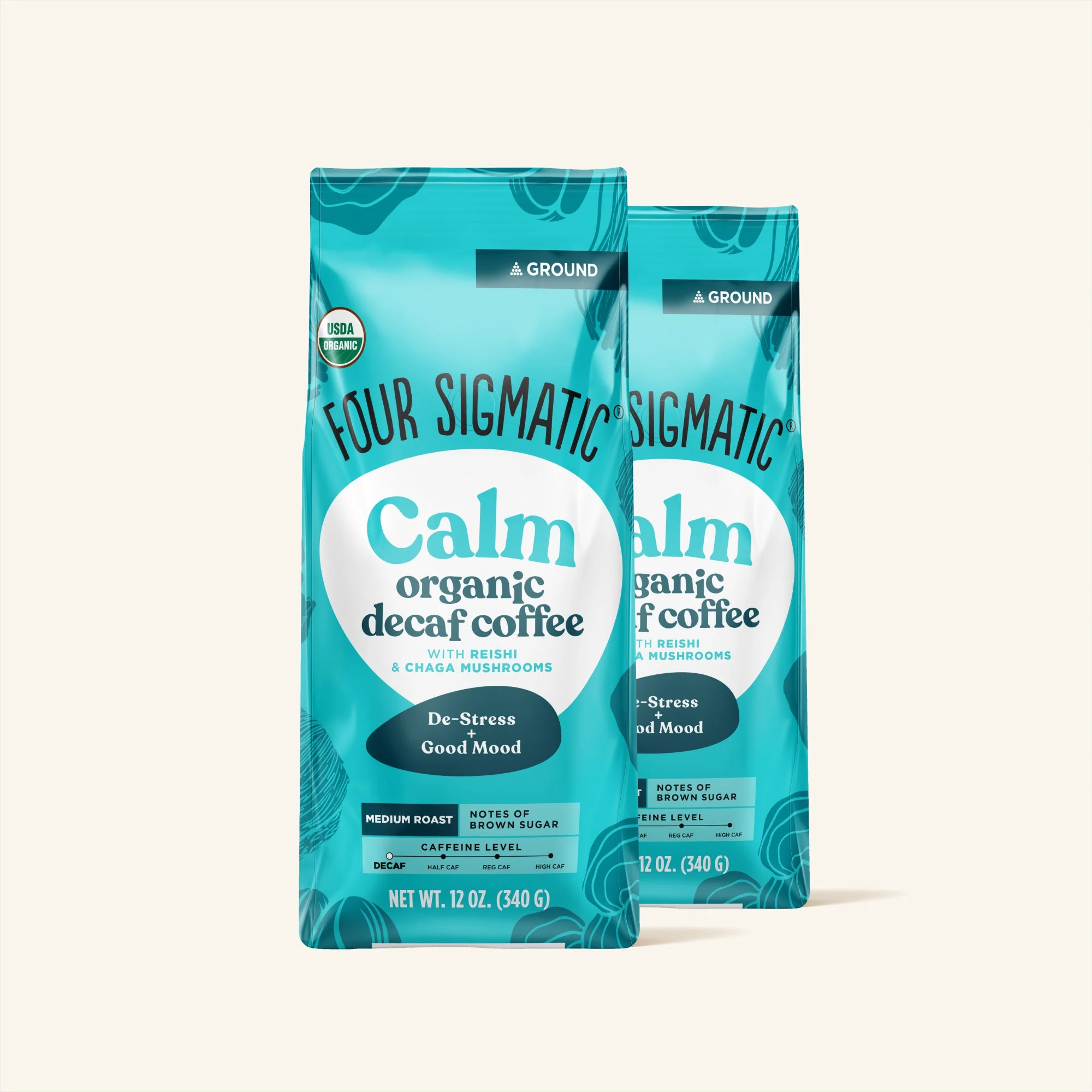 Calm Decaf Ground Coffee - Medium - Image 3