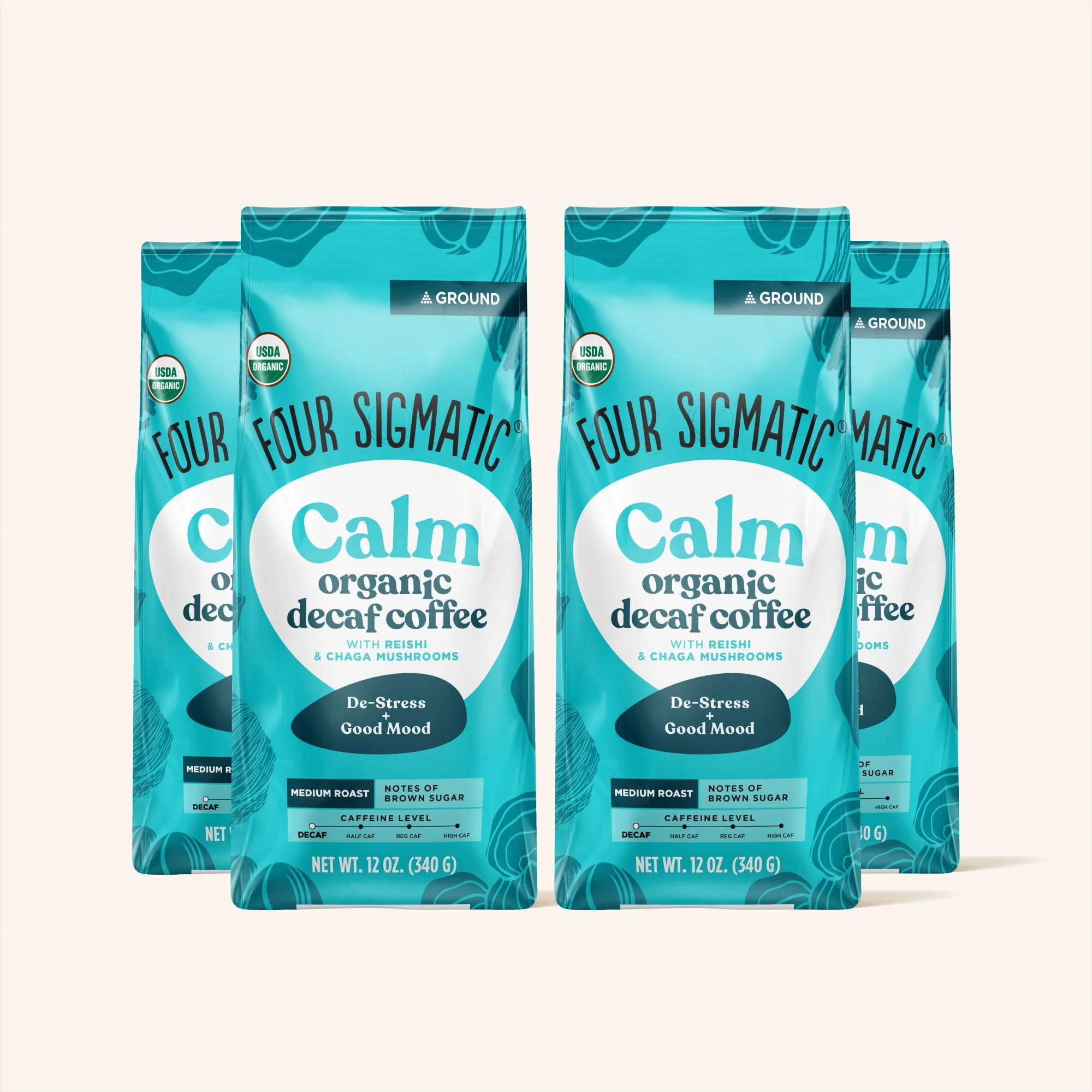 Calm Decaf Ground Coffee - Medium - Image 4