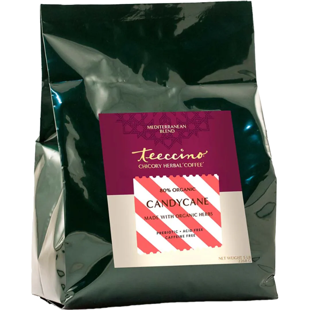 Candy Cane Chicory Herbal Coffee - Image 4