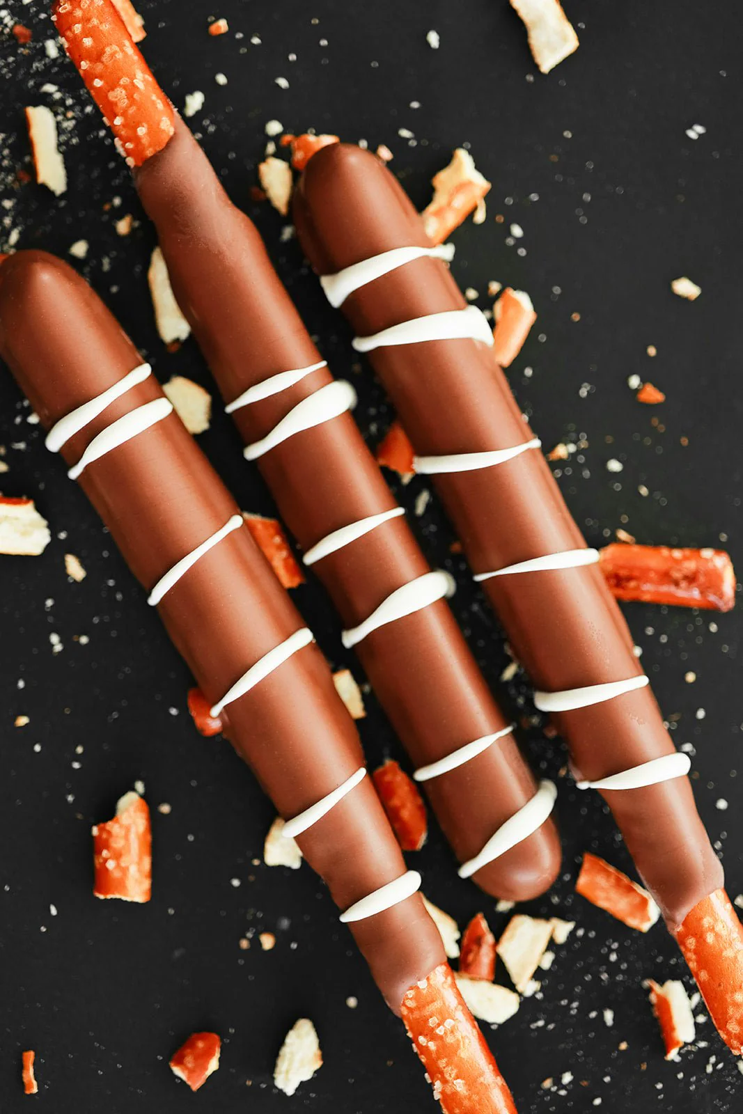 Caramel Chocolate Pretzel Rods - 10 Pack - Image 2