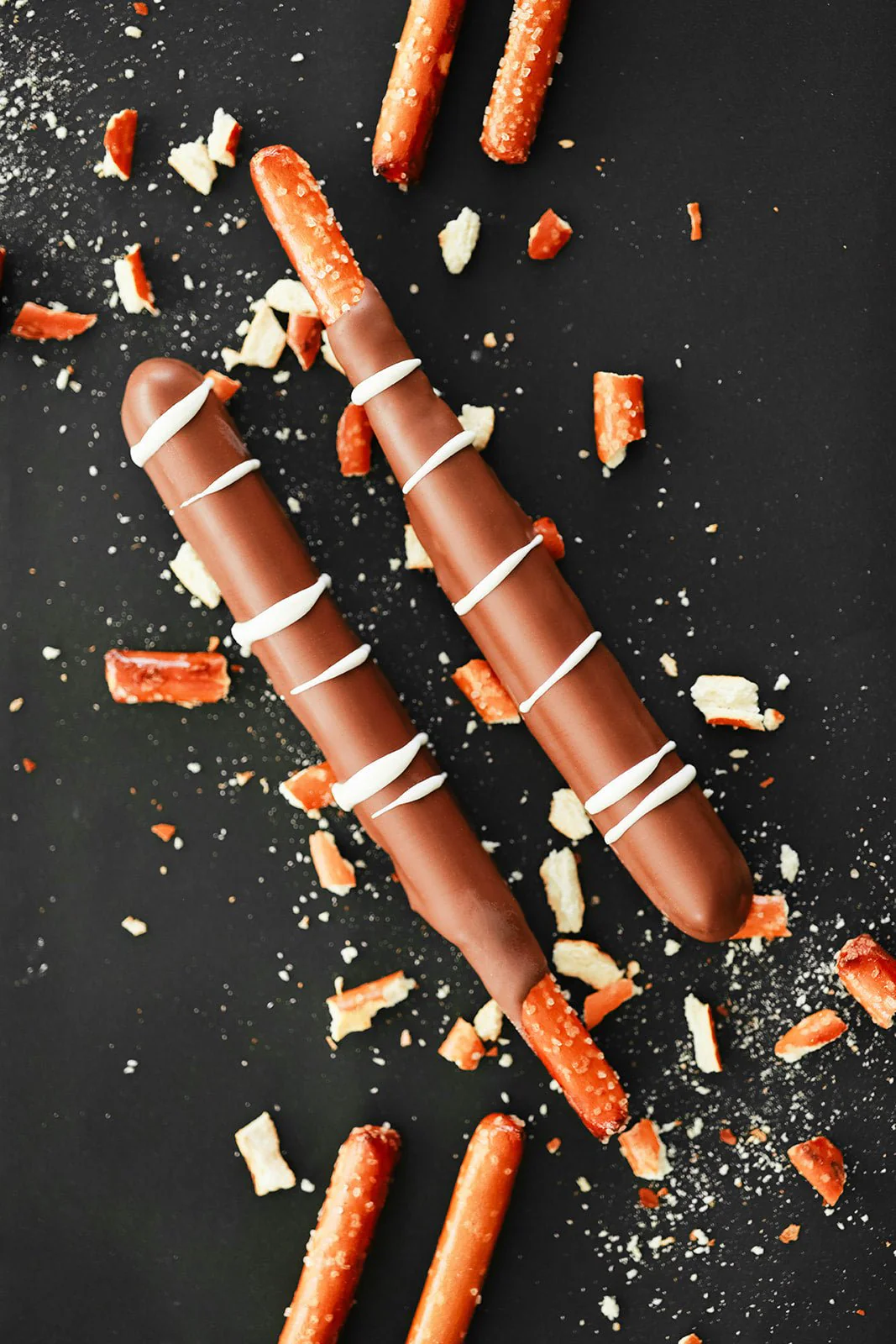 Caramel Chocolate Pretzel Rods - 10 Pack - Image 3