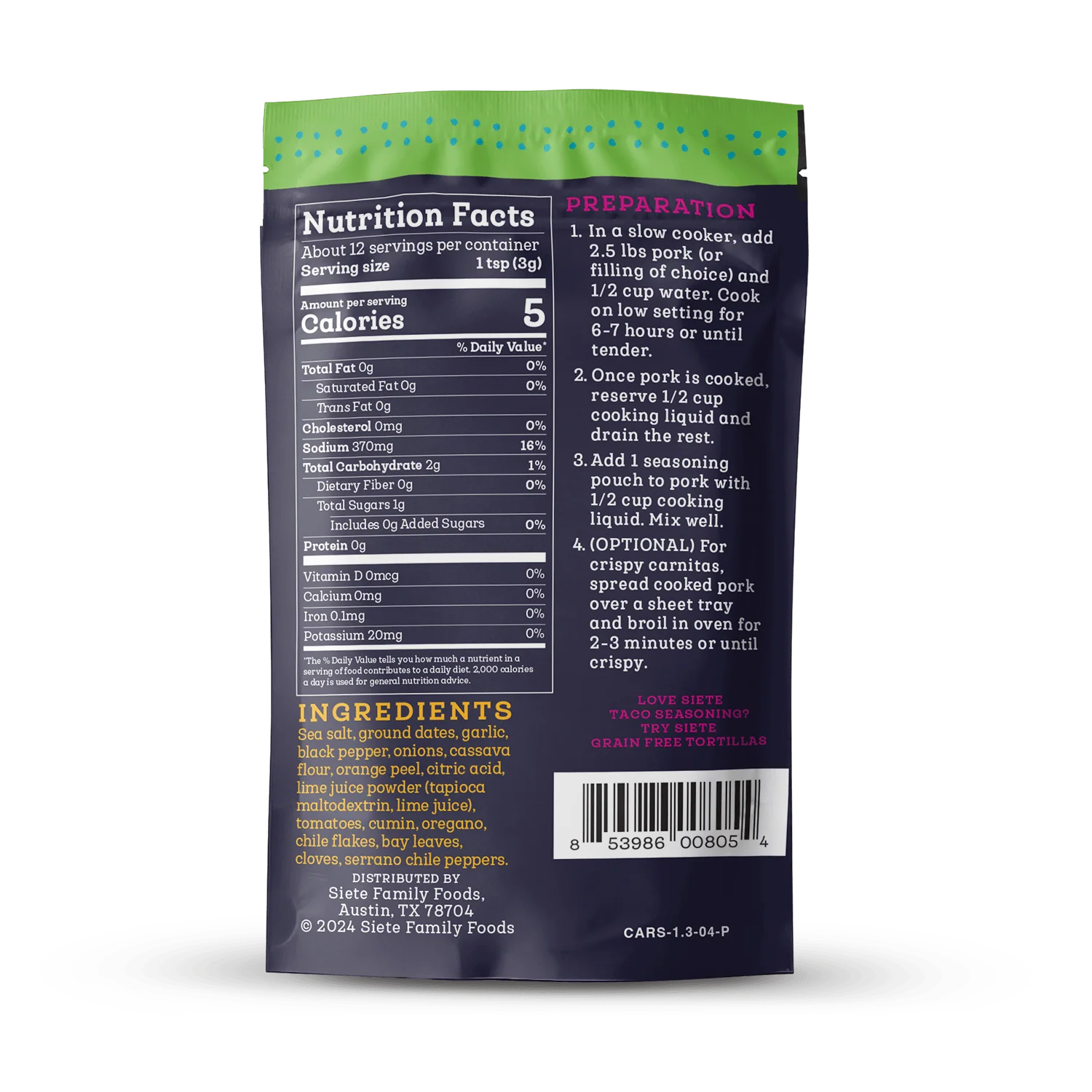 Carnitas Taco Seasoning - Image 2