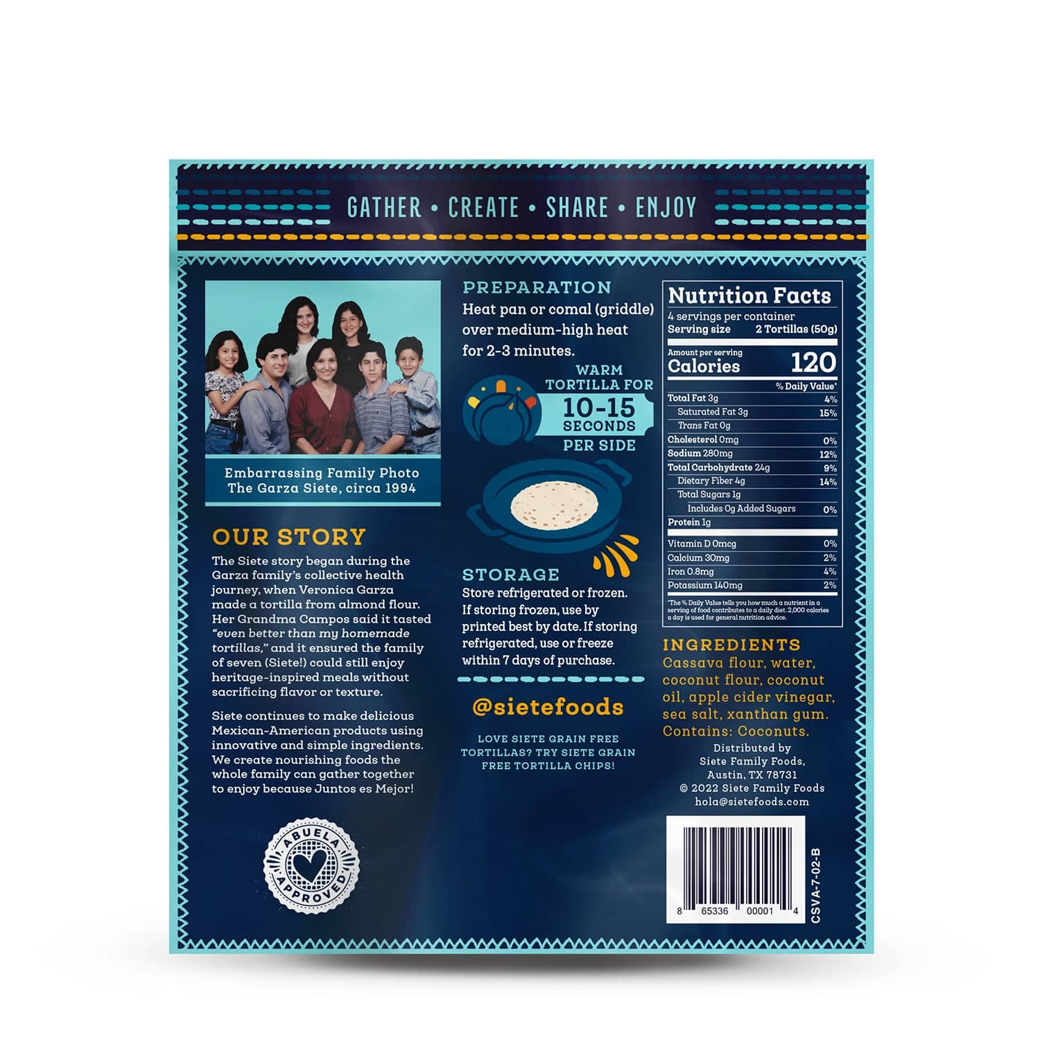 Grain Free Cassava Flour Tortillas - Image 2