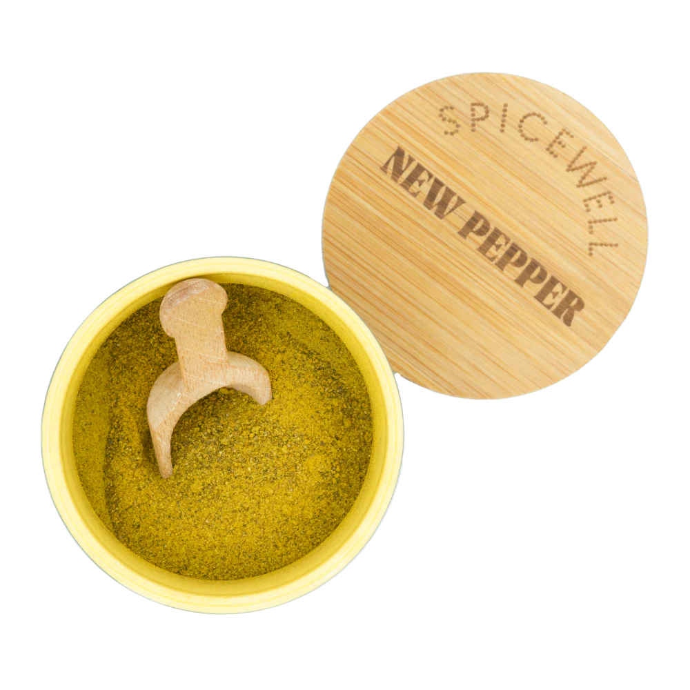 Ceramic Salt & Pepper Cellars + Scoops - Image 5