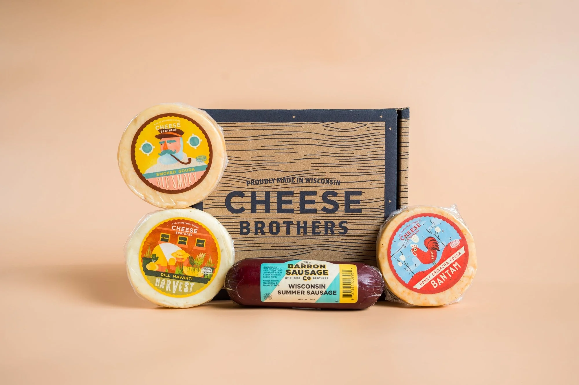 Cheese & Sausage Sampler (4-Pack) - Image 2