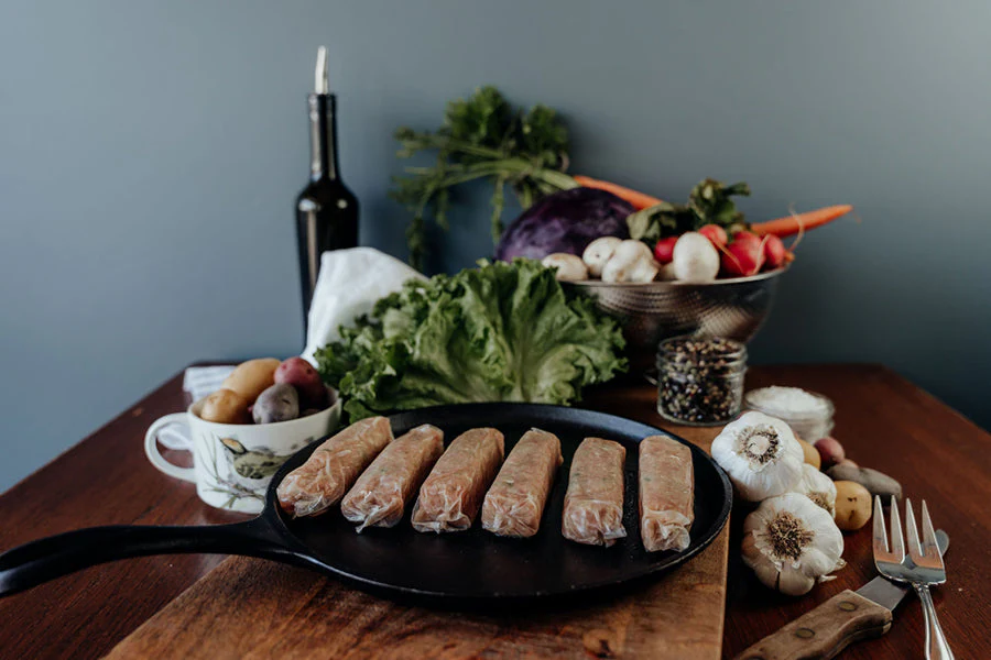Chicken Apple Sausage Links - 1 lb - Image 4