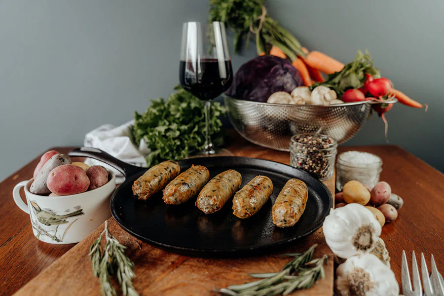 Chicken Feta/Spinach Sausage Links - (5-6 links) 1 lb. pkg - Image 2