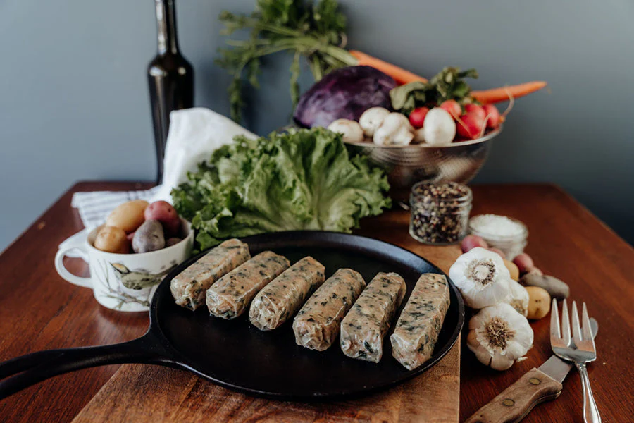 Chicken Feta/Spinach Sausage Links - (5-6 links) 1 lb. pkg - Image 4