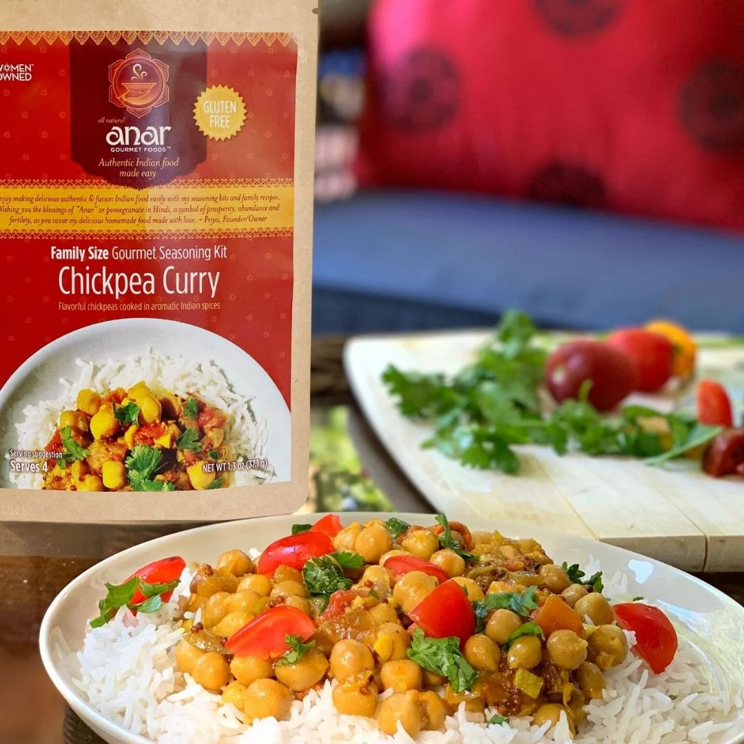 Chickpea Curry Gourmet Seasoning Kit | Family Size - Image 4