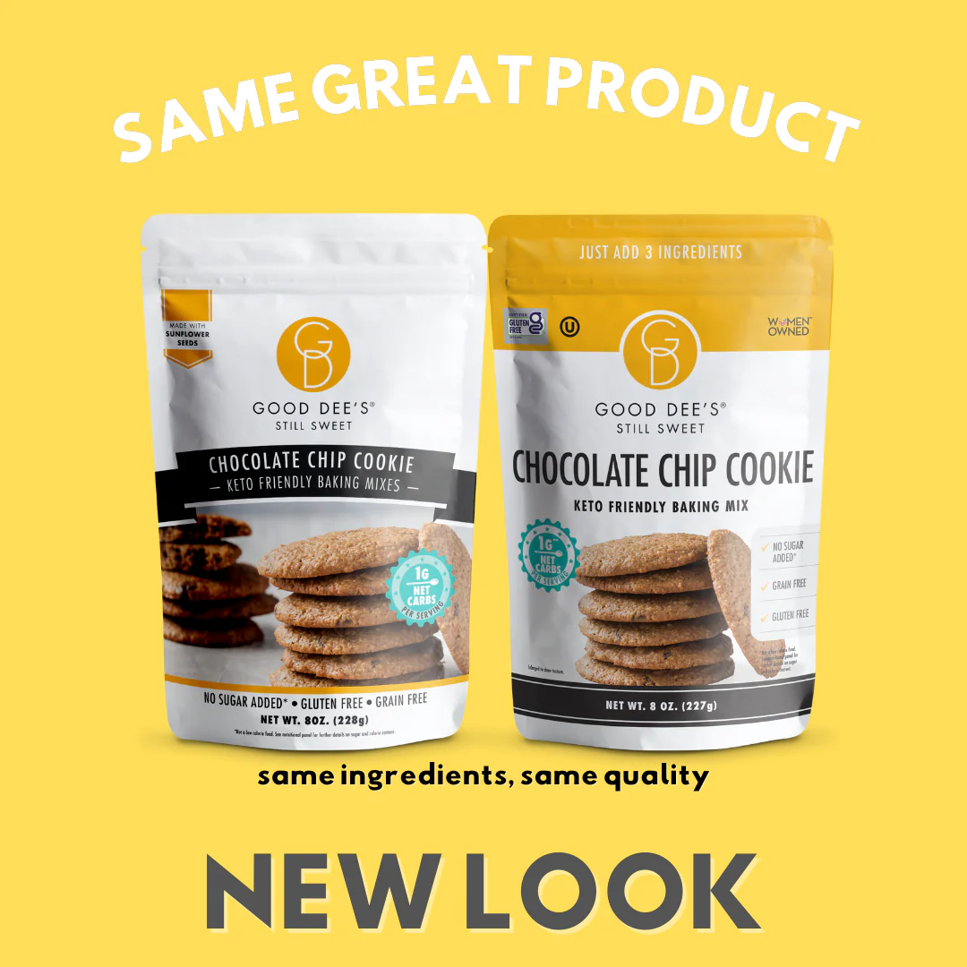 Chocolate Chip Keto Cookie Mix - Gluten Free and No Added Sugar - Image 7
