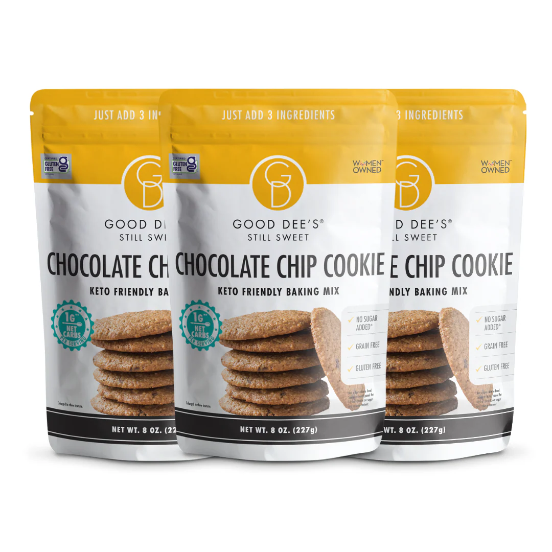 Chocolate Chip Keto Cookie Mix - Gluten Free and No Added Sugar - Image 9