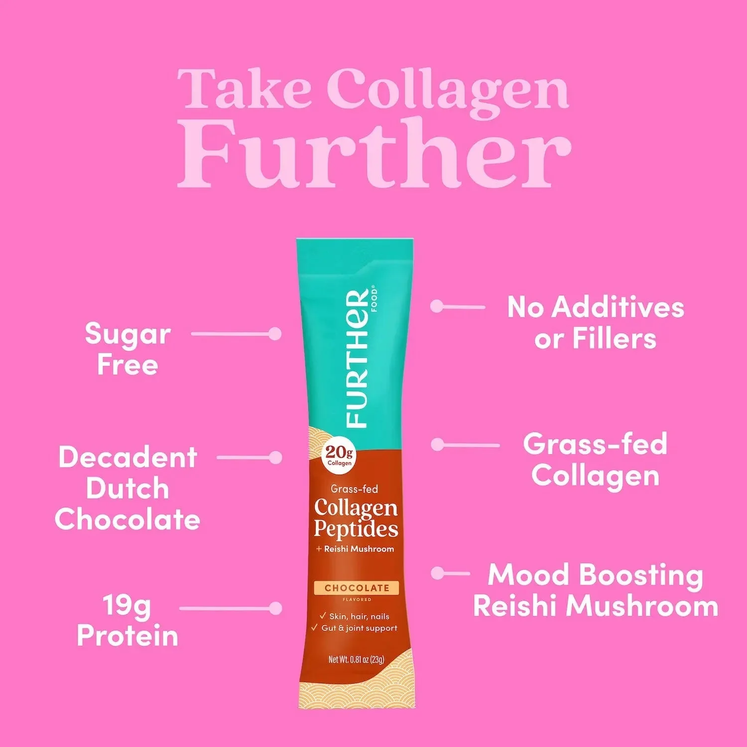 Chocolate Collagen Stick Packets - Image 3